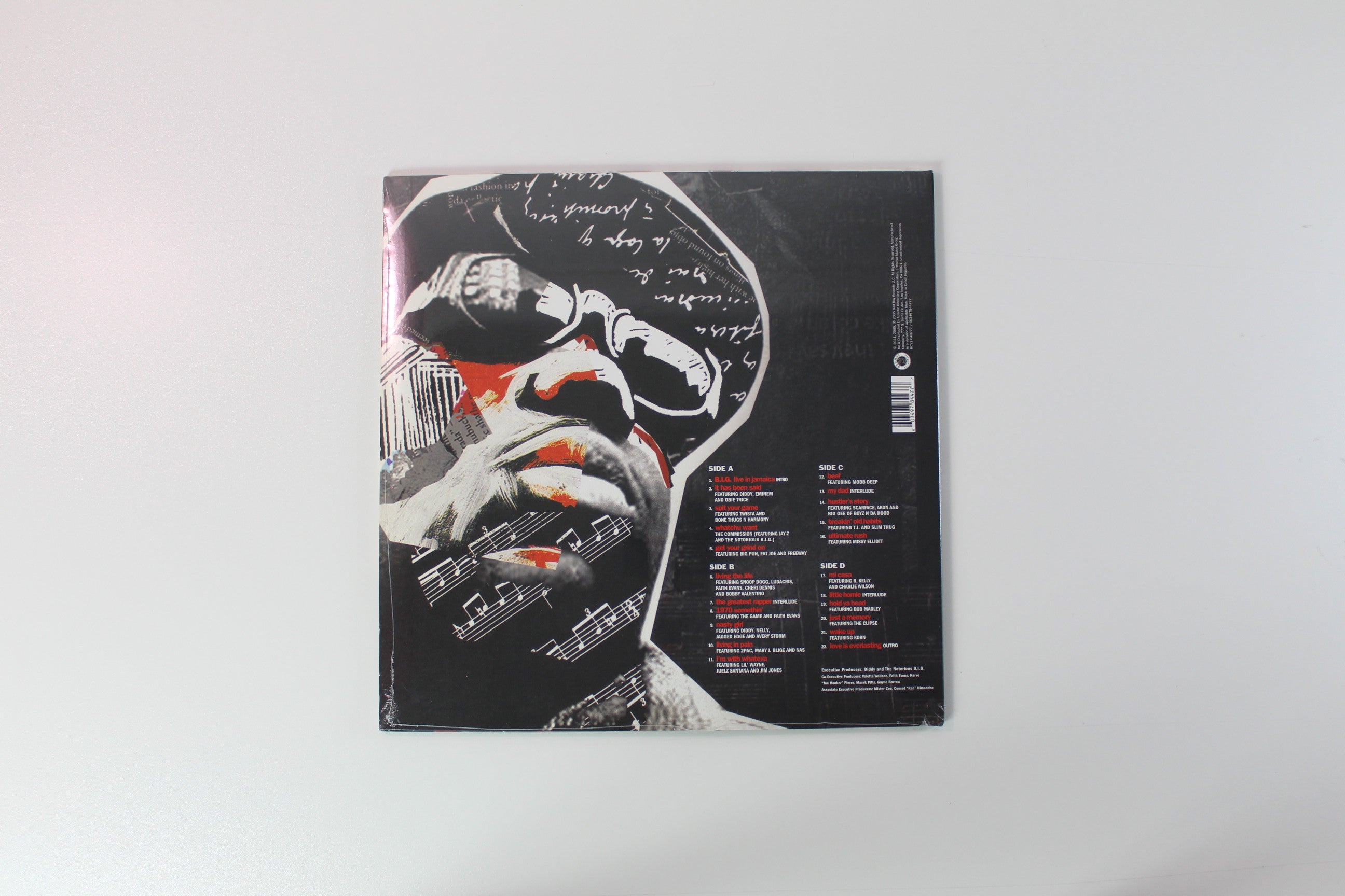 Notorious B.I.G. - Duets (The Final Chapter) on Bad Boy Entertainment RSD 2021 Ltd Red / Black Swirl Reissue With Bonus Red 7"