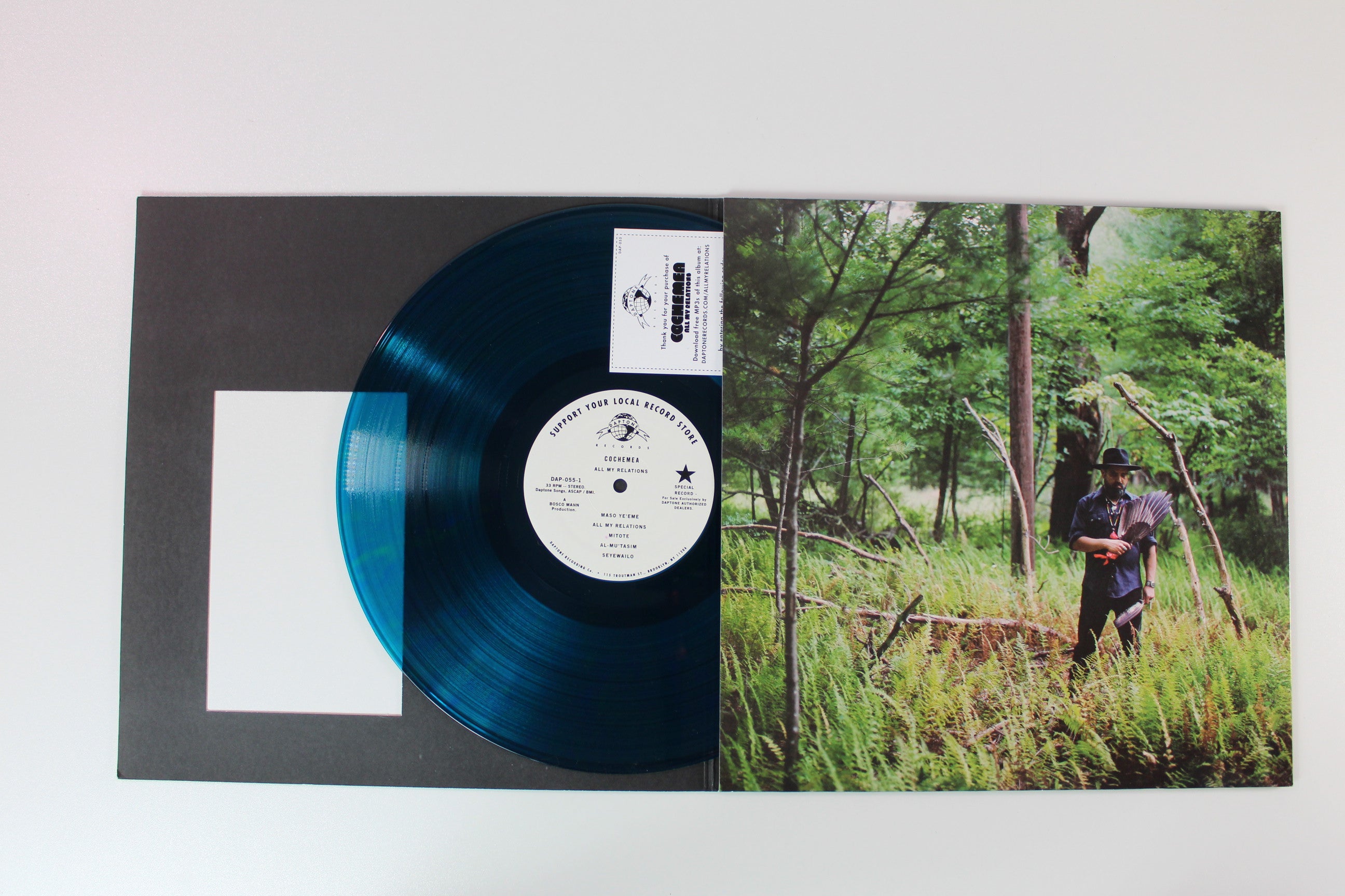 Cochemea Gastelum - All My Relations on Daptone Records - Teal Vinyl