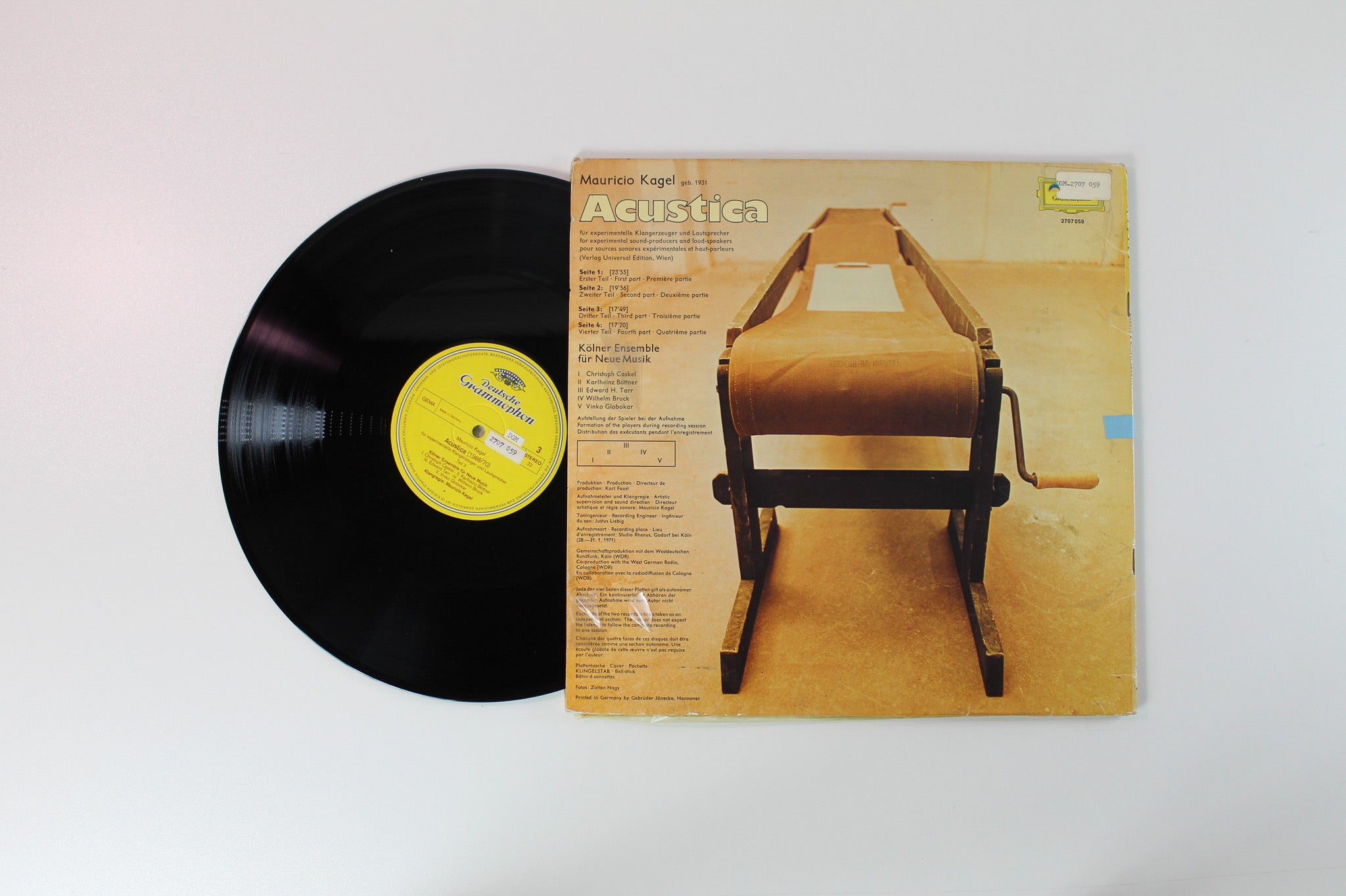 Mauricio Kagel - Acustica on Deutsche Grammophon