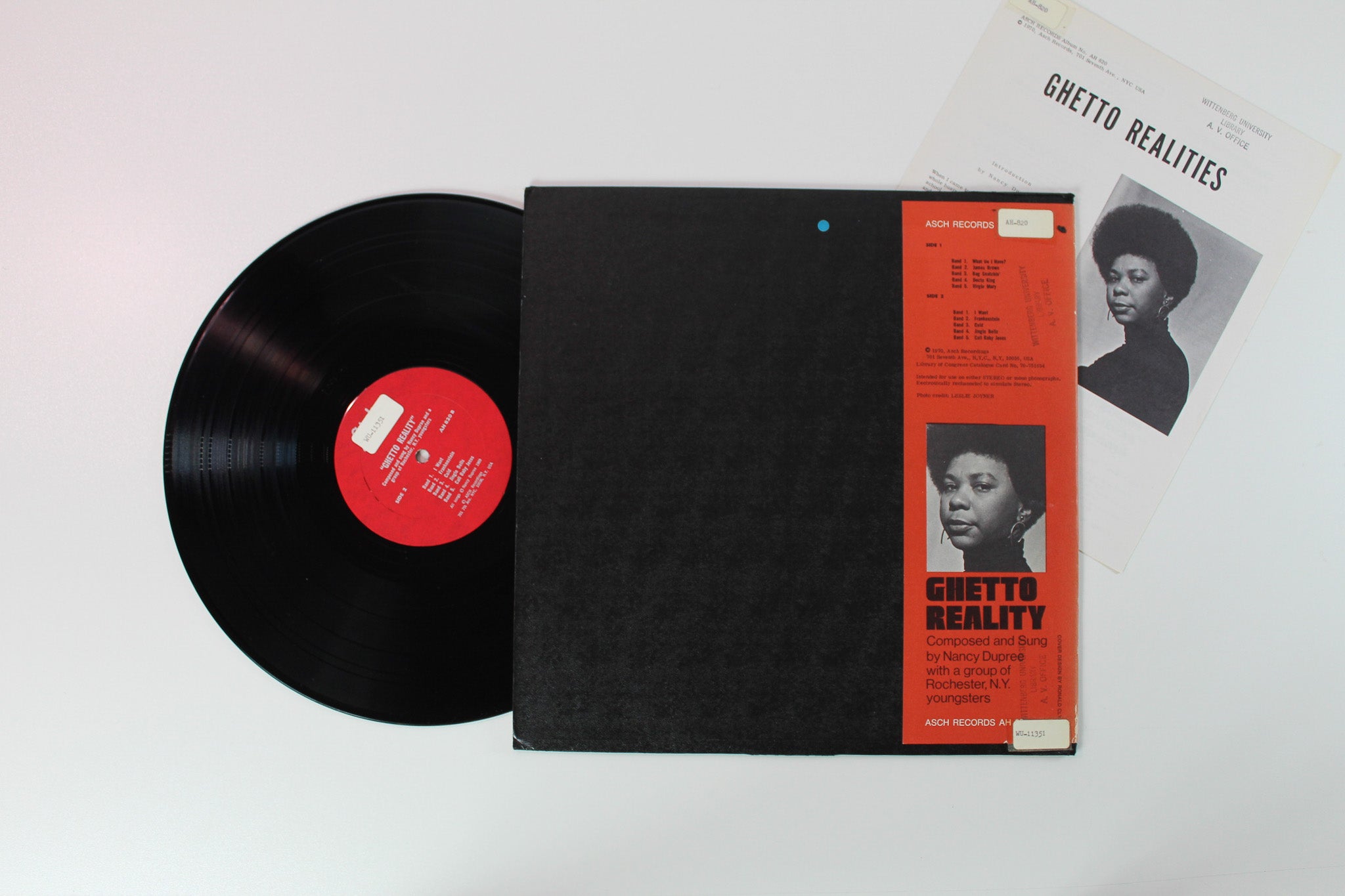 Nancy Dupree - Ghetto Reality on Asch