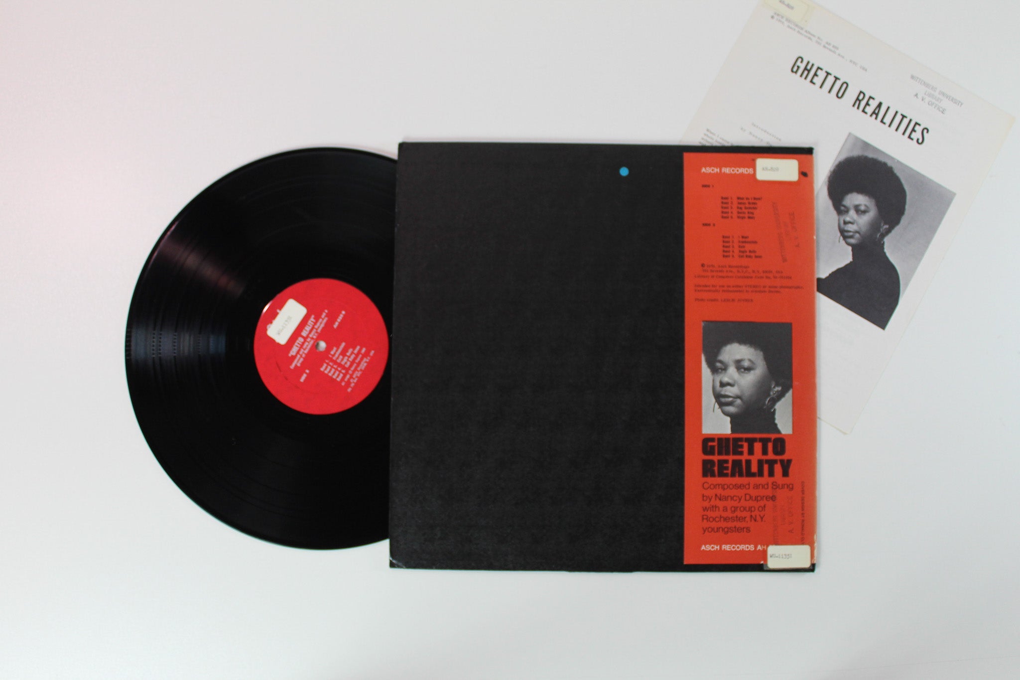 Nancy Dupree - Ghetto Reality on Asch