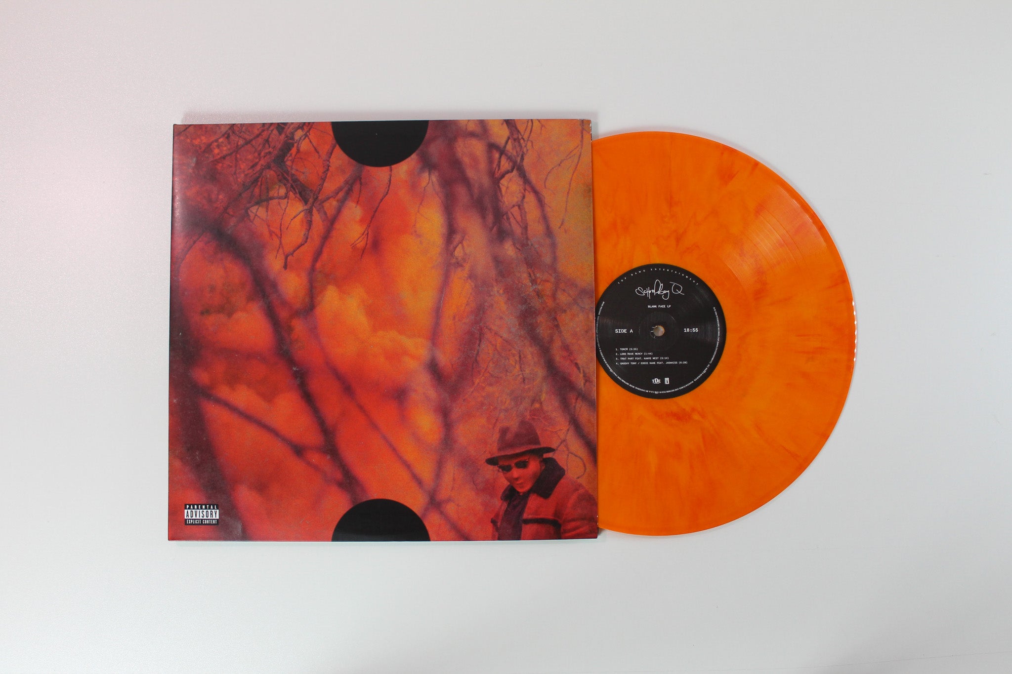 Schoolboy Q - Blank Face on Top Dawg Entertainment Orange Vinyl