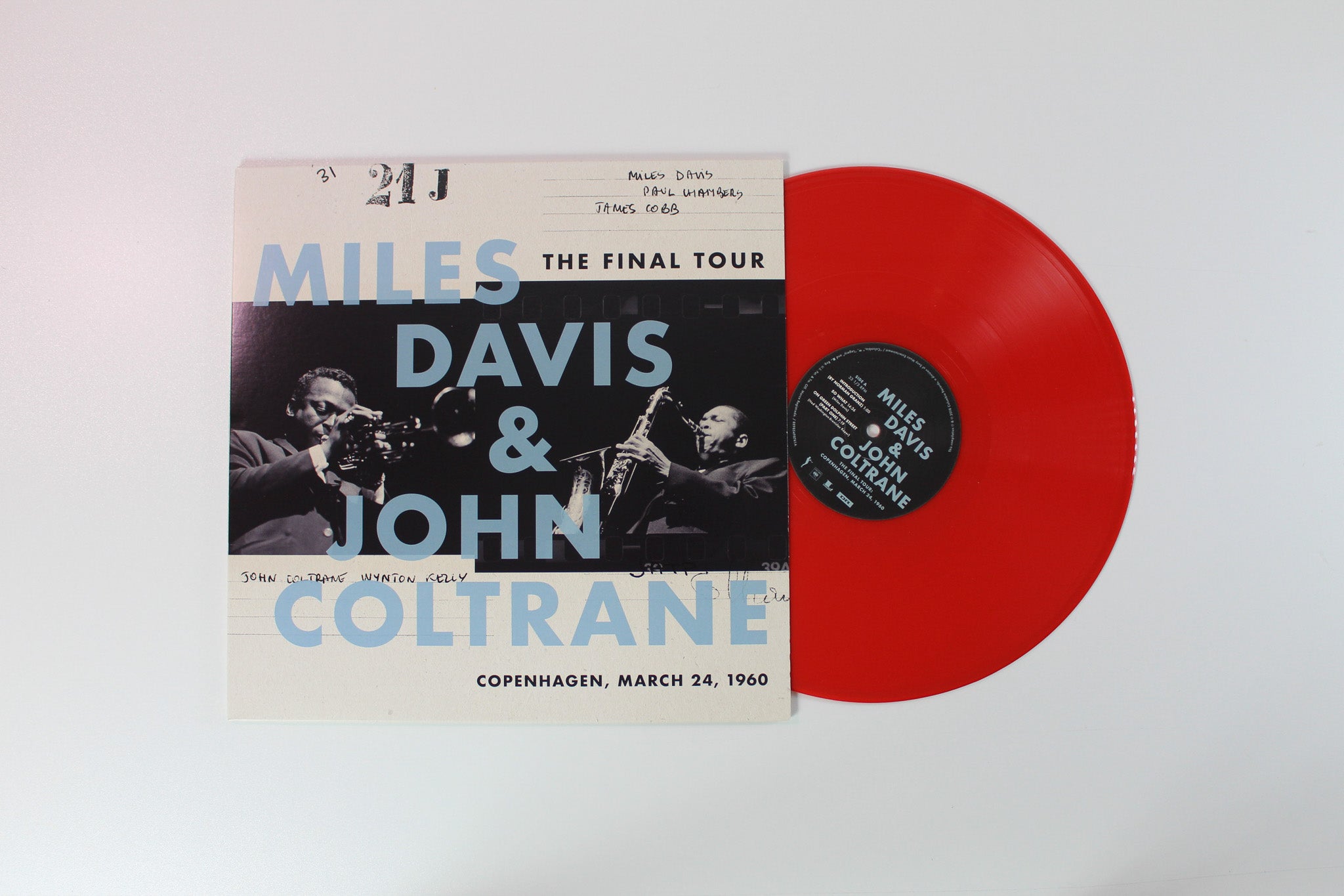 Miles Davis - The Final Tour: Copenhagen, March 24, 1960 on Columbia Legacy Ltd Red Vinyl Reissue