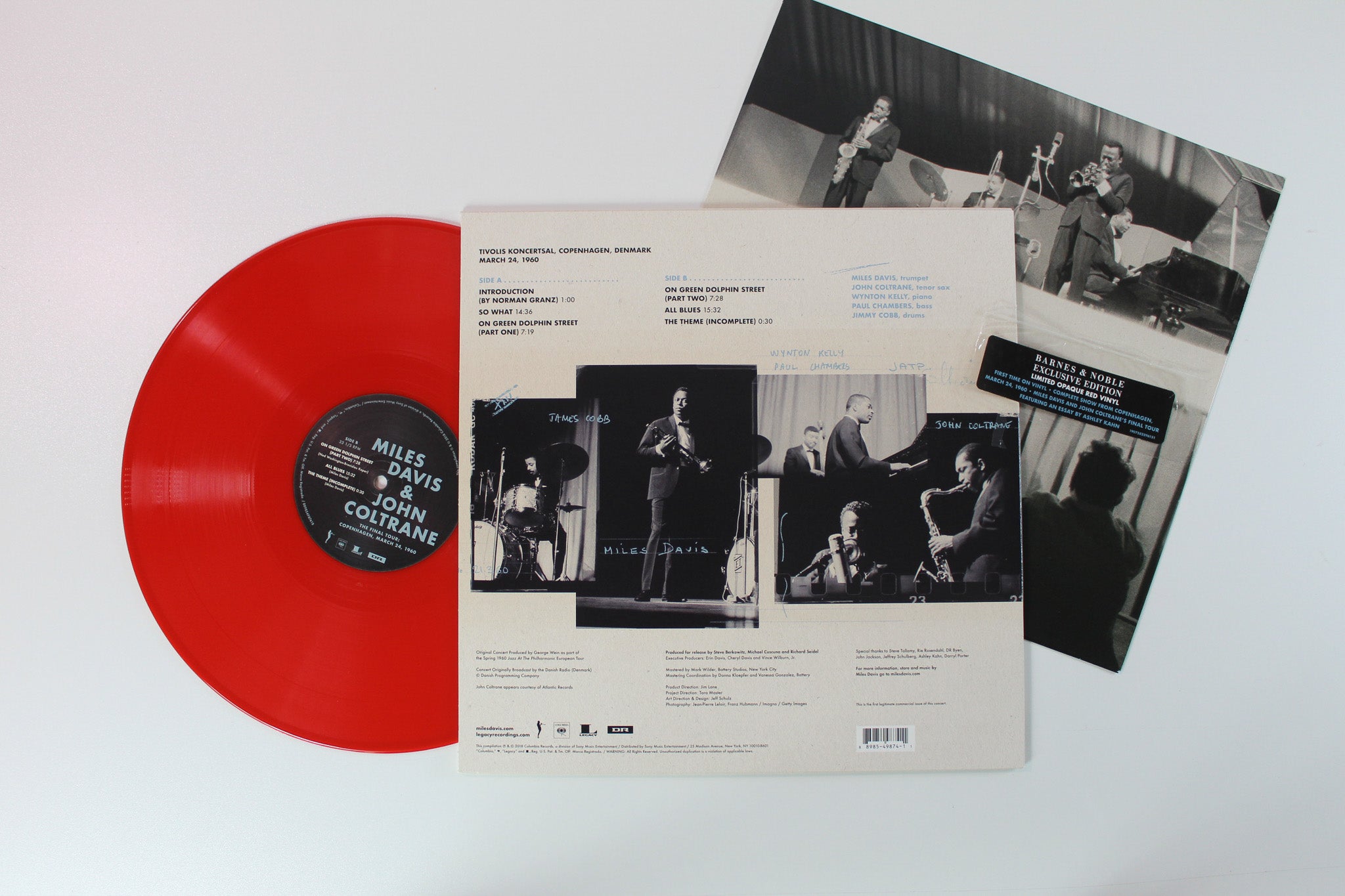 Miles Davis - The Final Tour: Copenhagen, March 24, 1960 on Columbia Legacy Ltd Red Vinyl Reissue