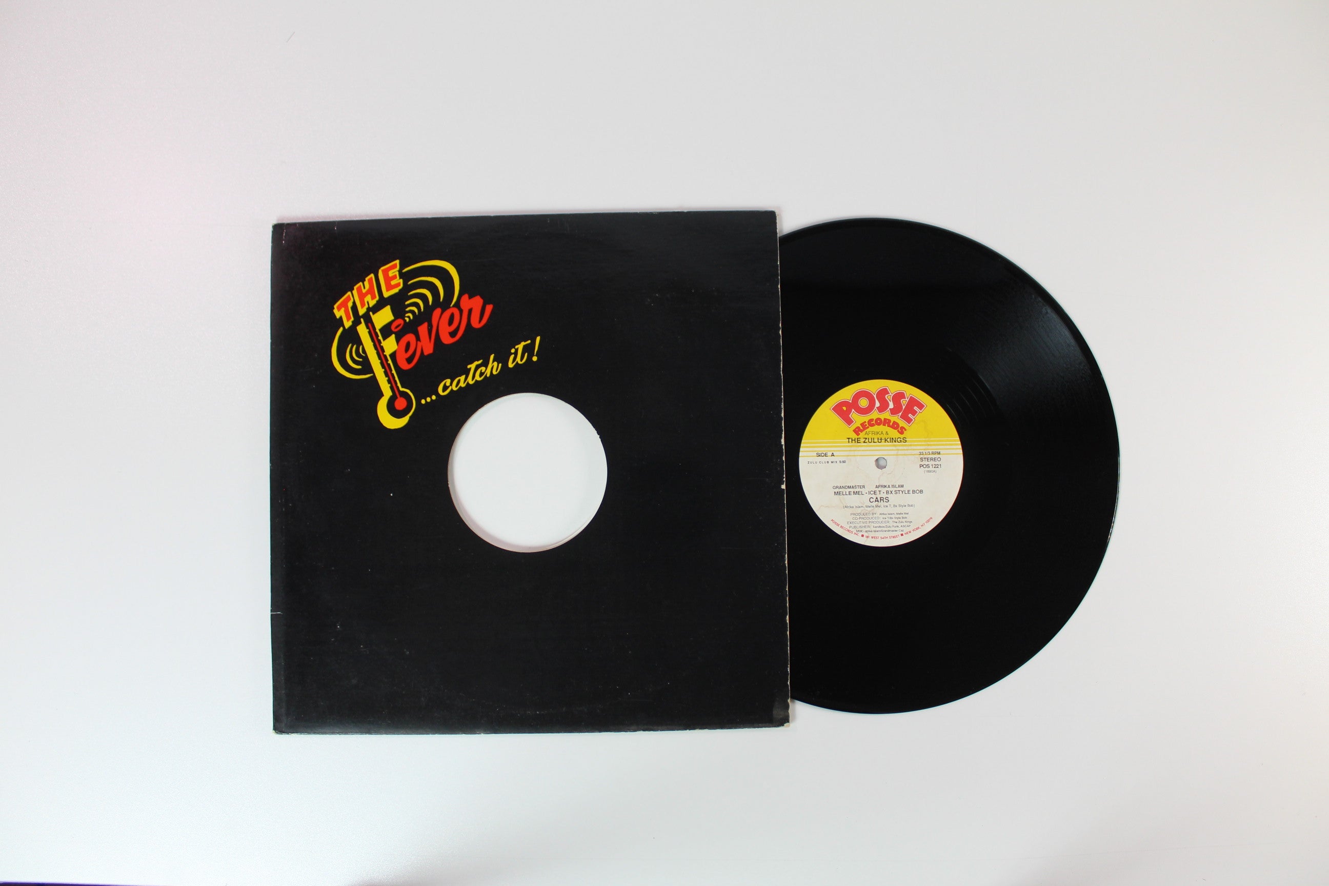 Afrika & The Zulu Kings - Cars on Posse Records - 12" Single