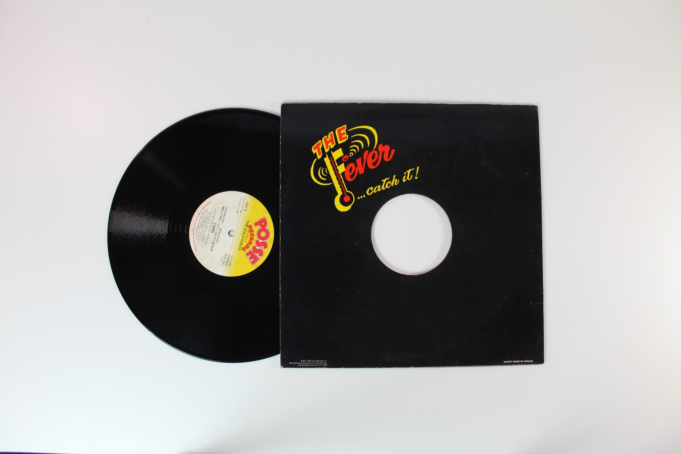 Afrika & The Zulu Kings - Cars on Posse Records - 12" Single