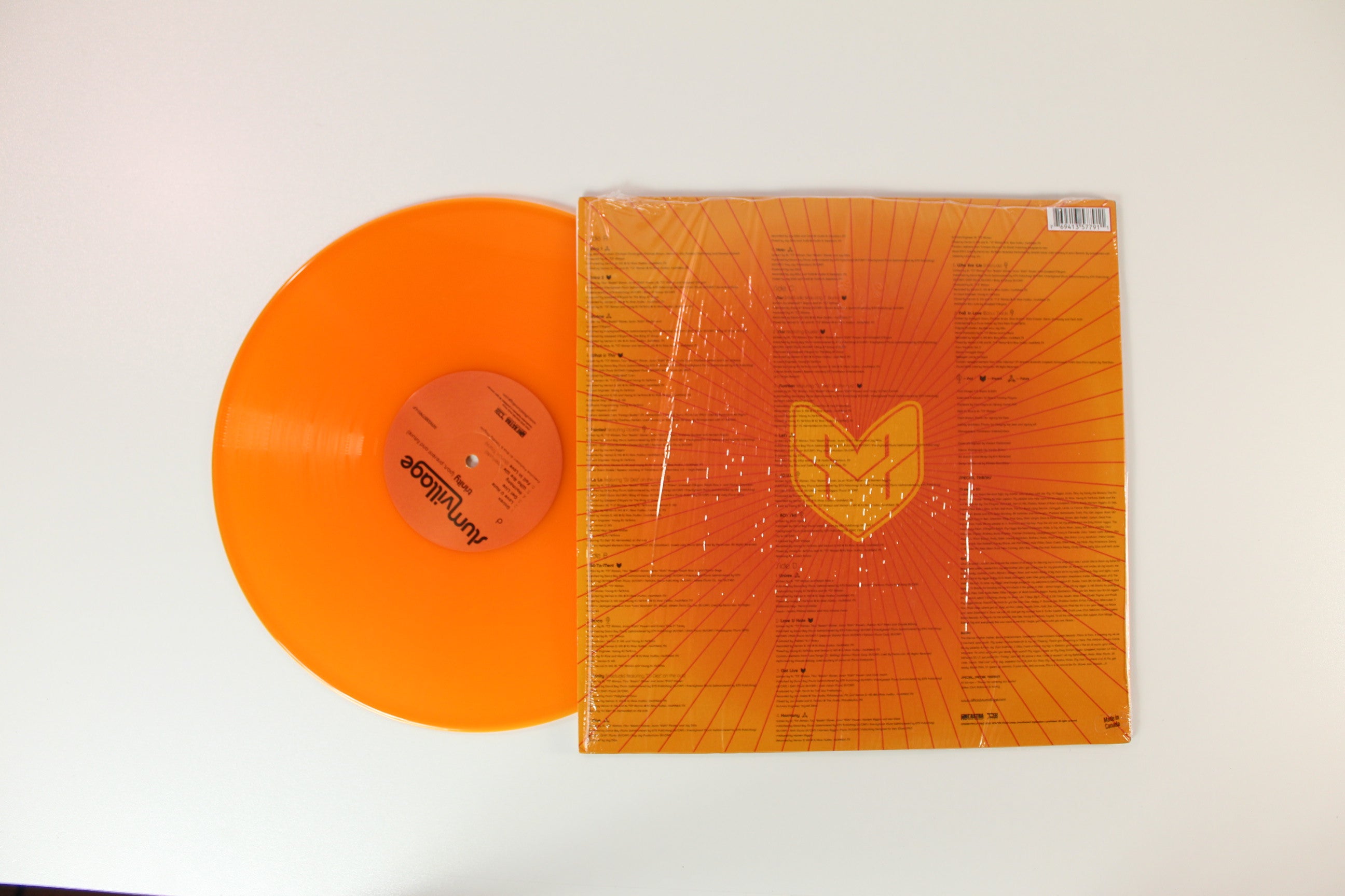 Slum Village - Trinity (Past, Present And Future) on Ne'Astra Music Group - Yellow and Tangerine Colored Vinyl