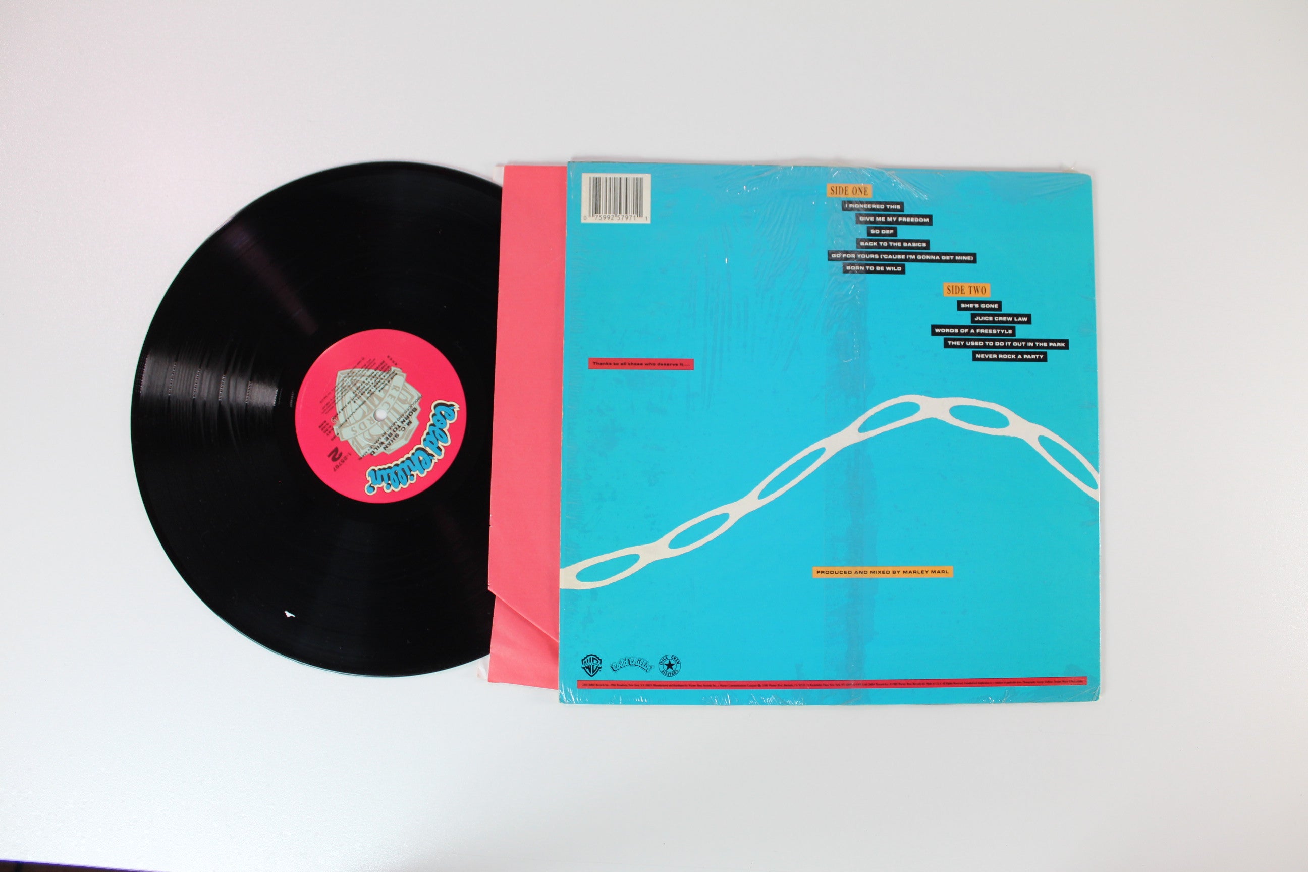 MC Shan - Born To Be Wild on Cold Chillin'