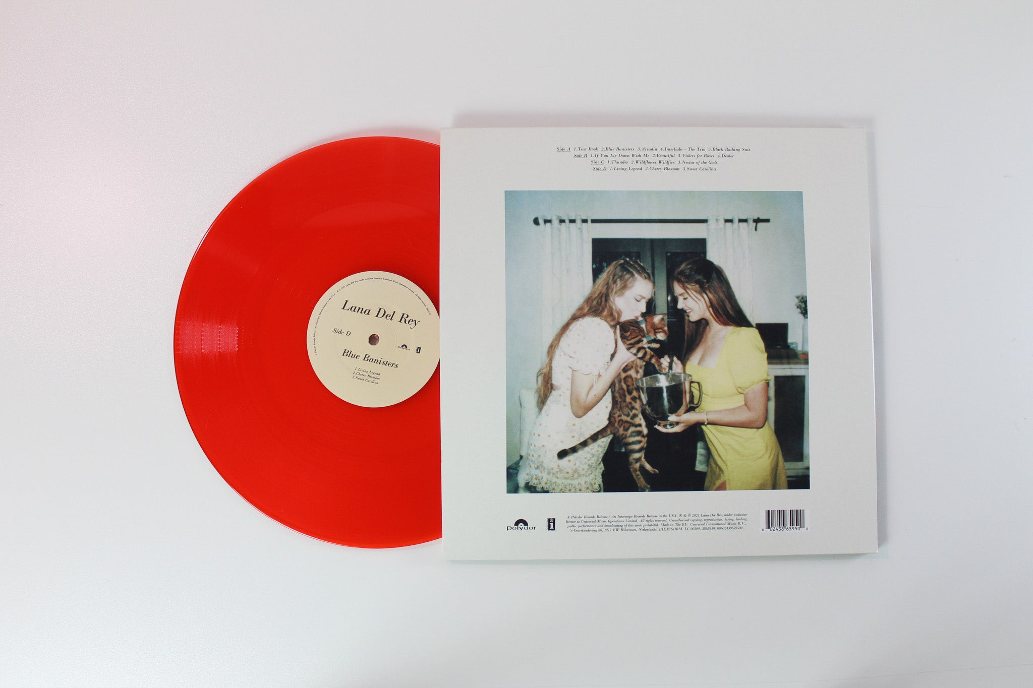Lana Del Rey - Blue Banisters on Polydor Ltd Red Transparent