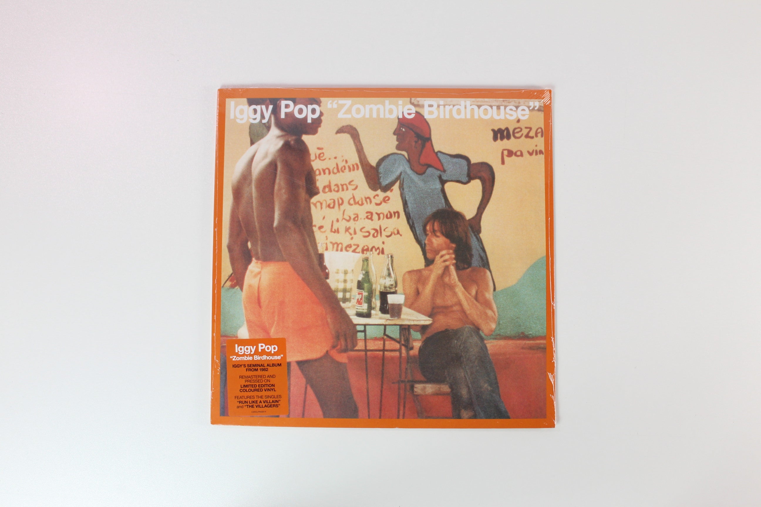 Iggy Pop - Zombie Birdhouse on Caroline International - Orange Vinyl Sealed