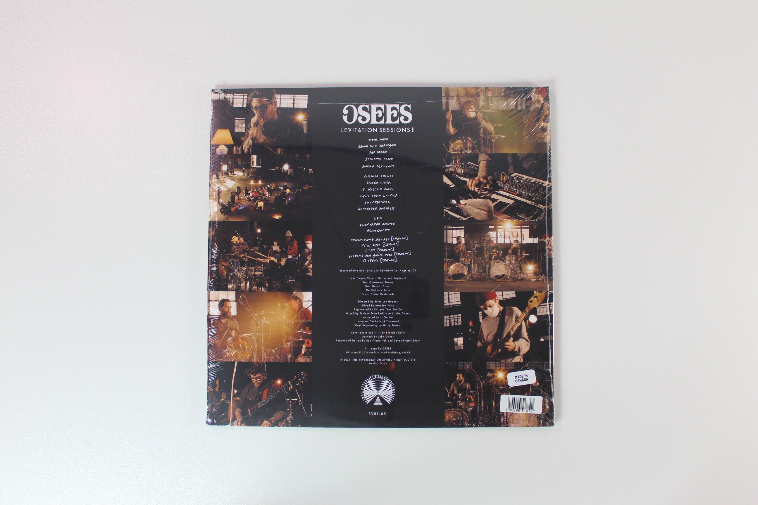 Thee Oh Sees - Levitation Sessions II on The Reverberation Appreciation Society - Sealed