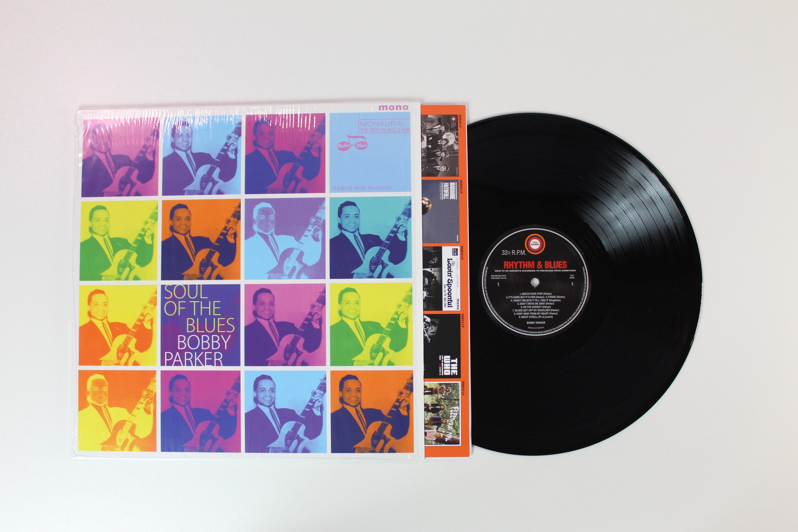 Bobby Parker - Soul Of The Blues on 1960s Records / Rhythm & Blues Records