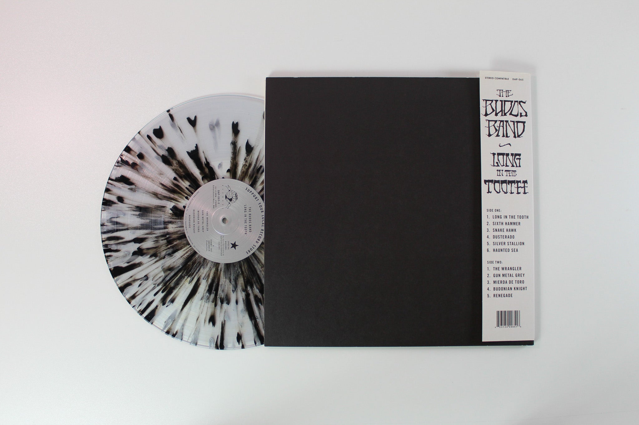 The Budos Band - Long In The Tooth on Daptone Ltd Clear w/ Black & Silver Splatter
