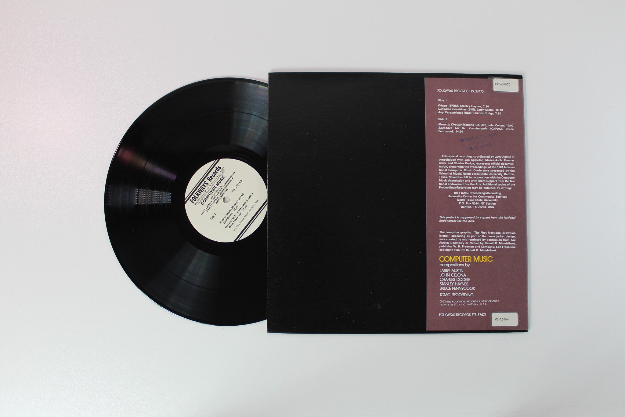 Various - Computer Music on Folkways