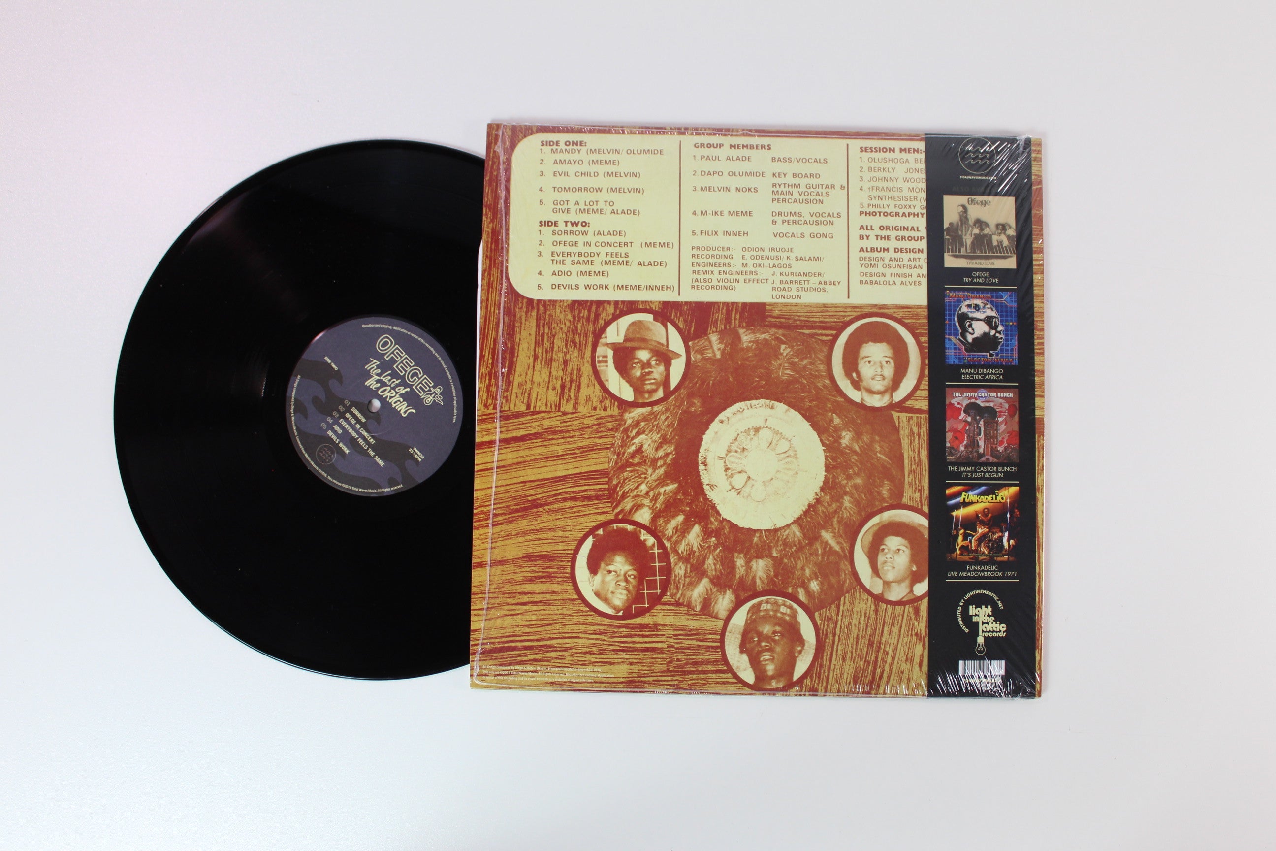 Ofege - The Last Of The Origins on Tidal Waves Music