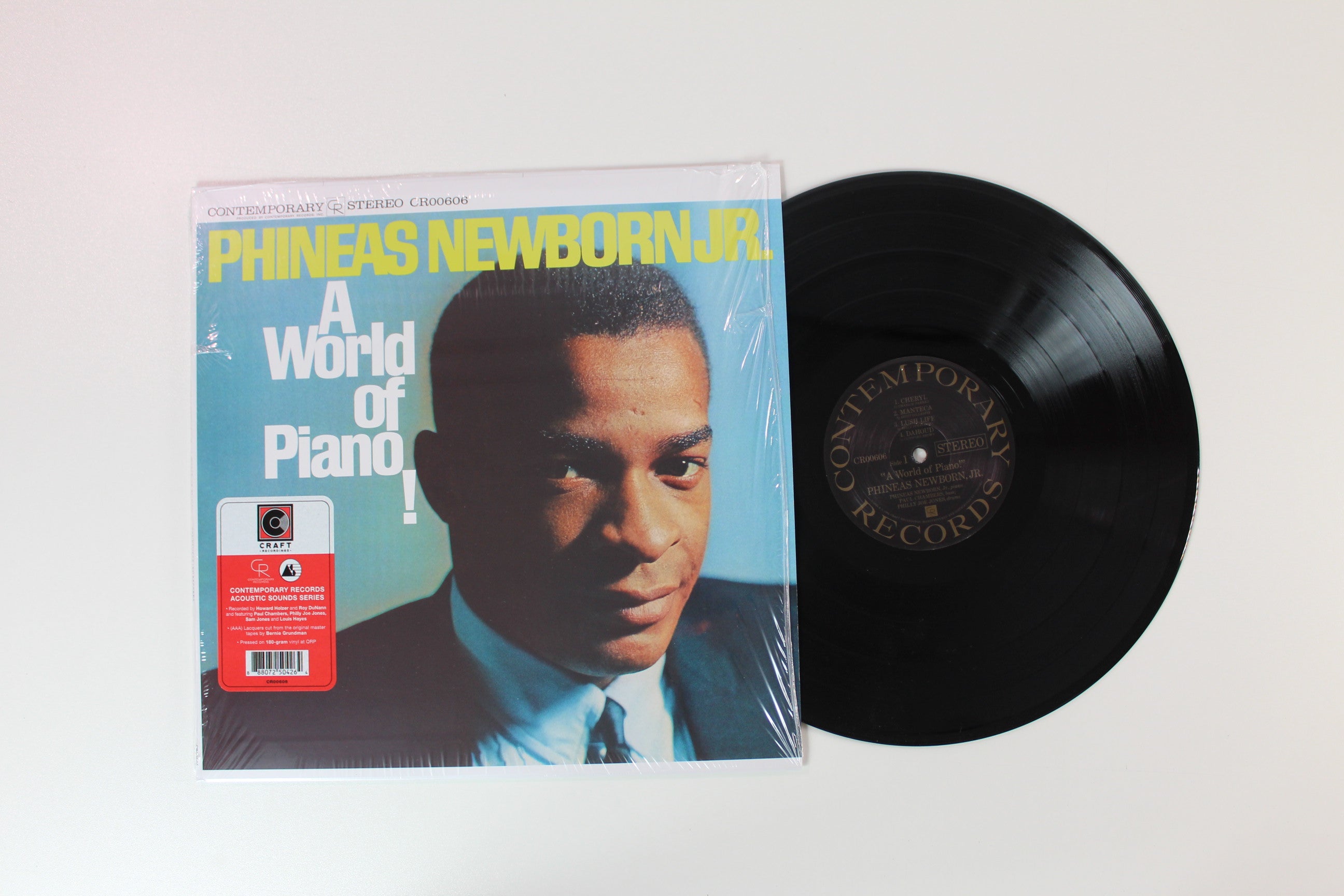 Phineas Newborn Jr. - A World Of Piano! on Contemporary Records Acoustic Sounds Series
