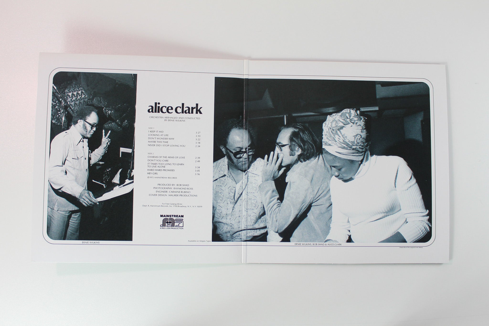 Alice Clark - Alice Clark on Mainstream Wewantsounds Ltd Reissue