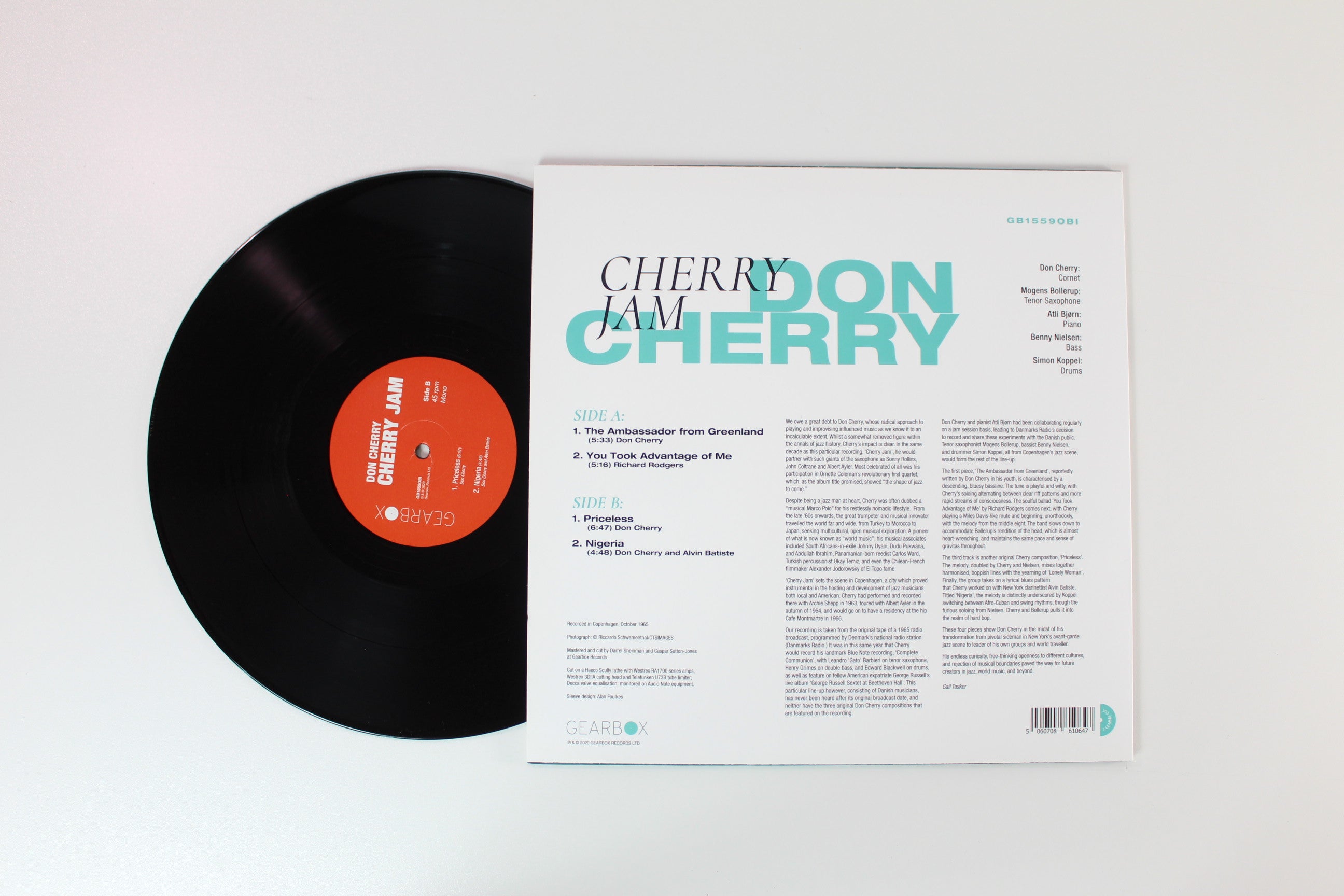 Don Cherry - Cherry Jam on Gearbox Records