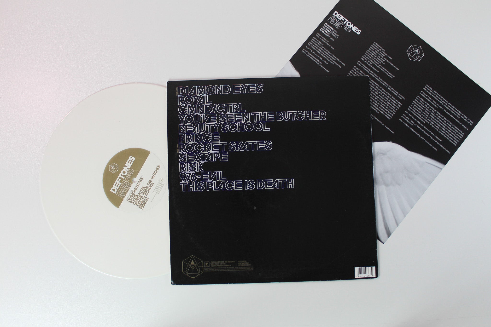 Deftones - Diamond Eyes on Reprise Ltd White Vinyl