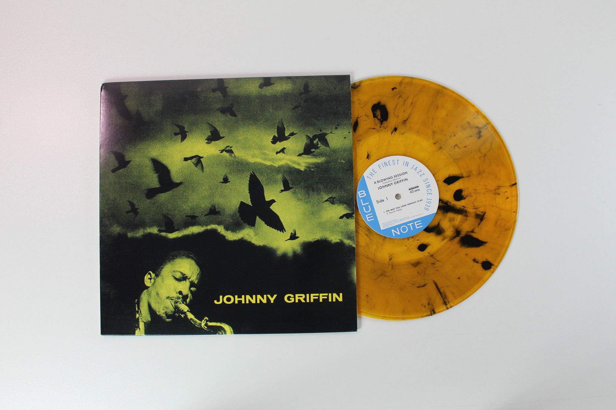 Johnny Griffin - A Blowing Session on Blue Note Vinyl Me Please Ltd Numbered Amber w/ Black Smoke Reissue