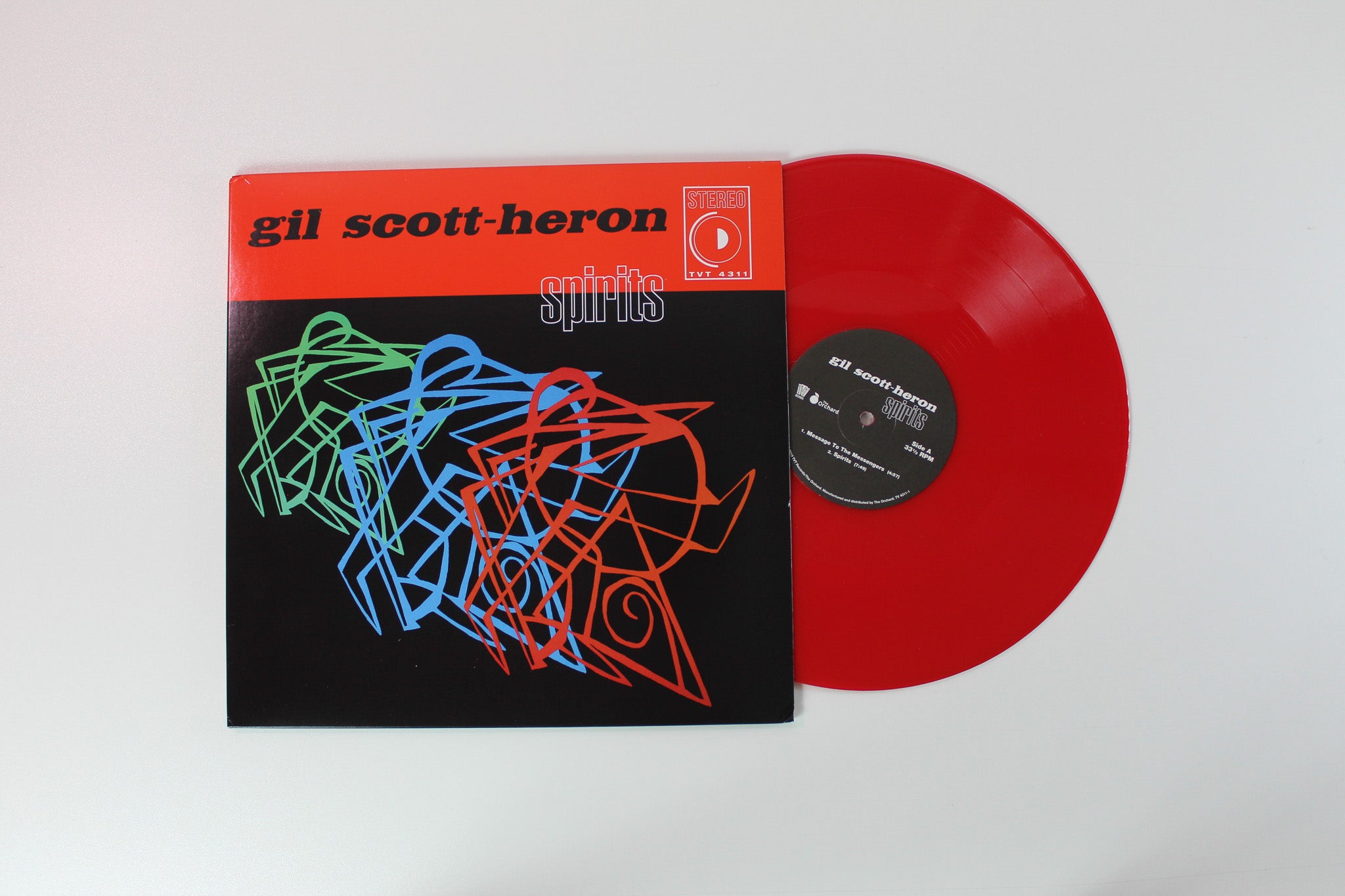 Gil Scott-Heron - Spirits on TVT Red Vinyl Reissue