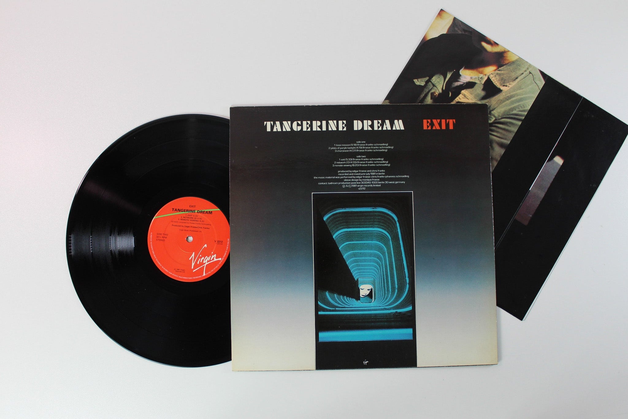 Tangerine Dream - Exit on Virgin UK Pressing