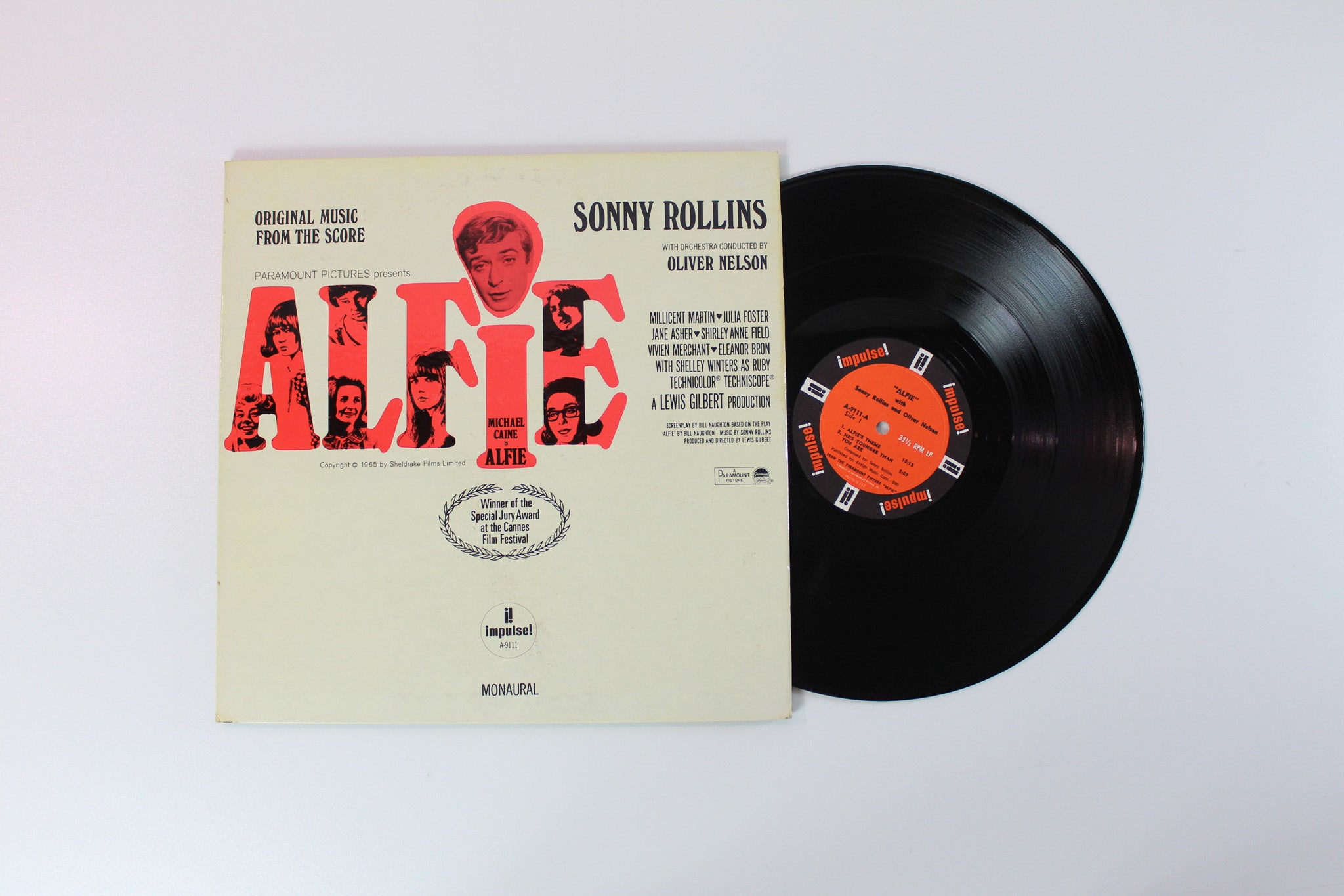 Sonny Rollins - Original Music From The Score Alfie on Impulse Mono