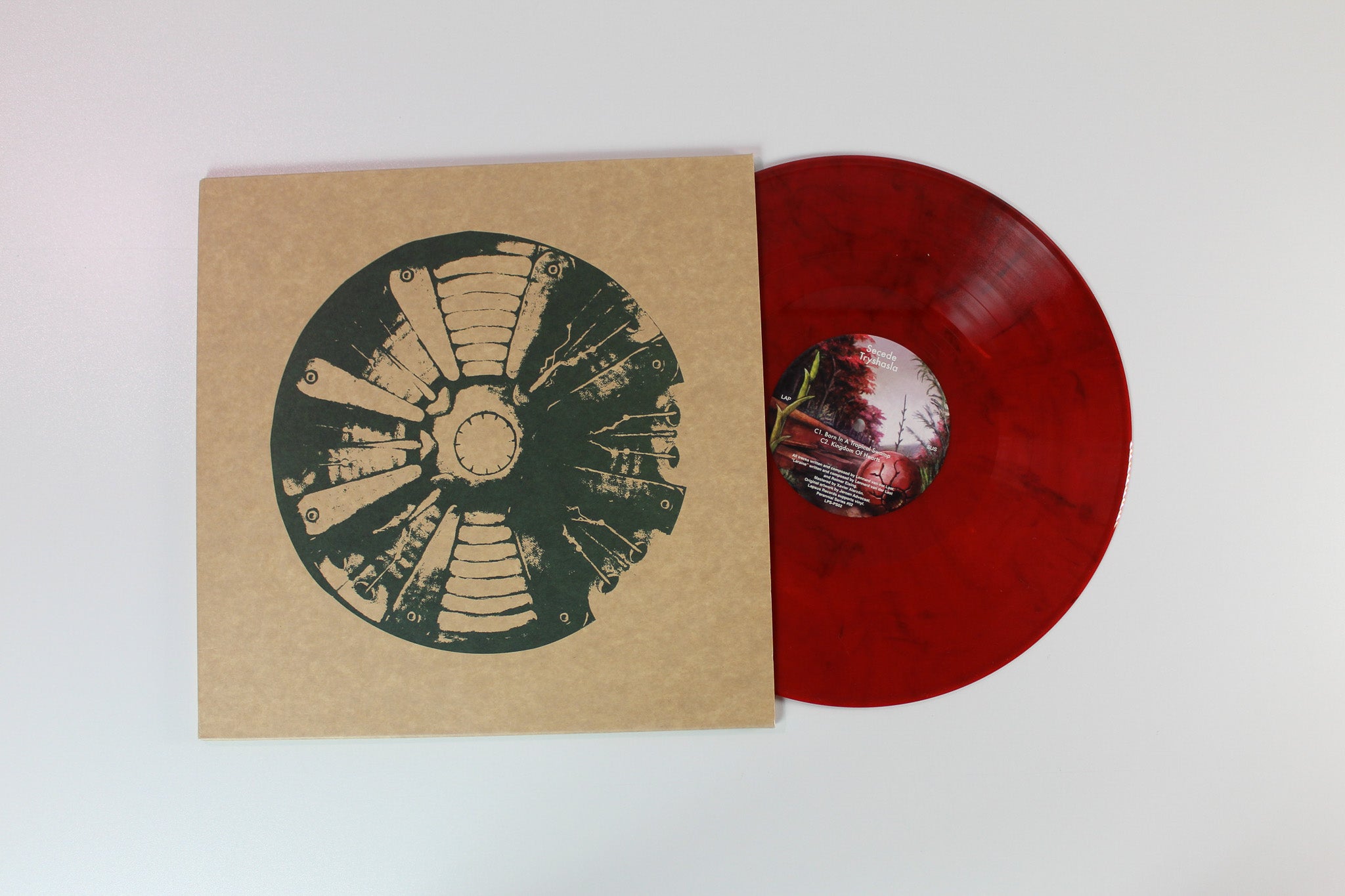 Secede - Tryshasla on Lapsus Deluxe Edition Red/Black Marbled Reissue