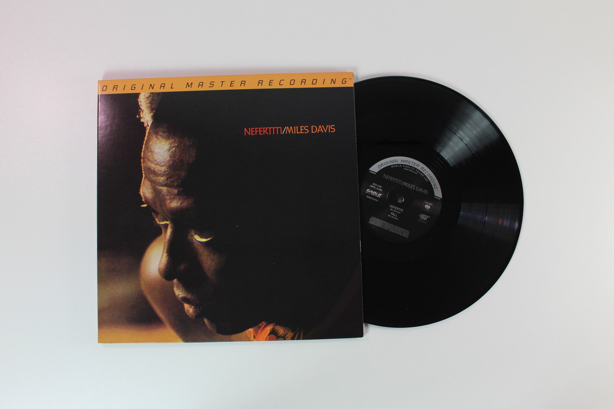 Miles Davis - Nefertiti on Mobile Fidelity Sound Lab Ltd Numbered 180 Gram Reissue