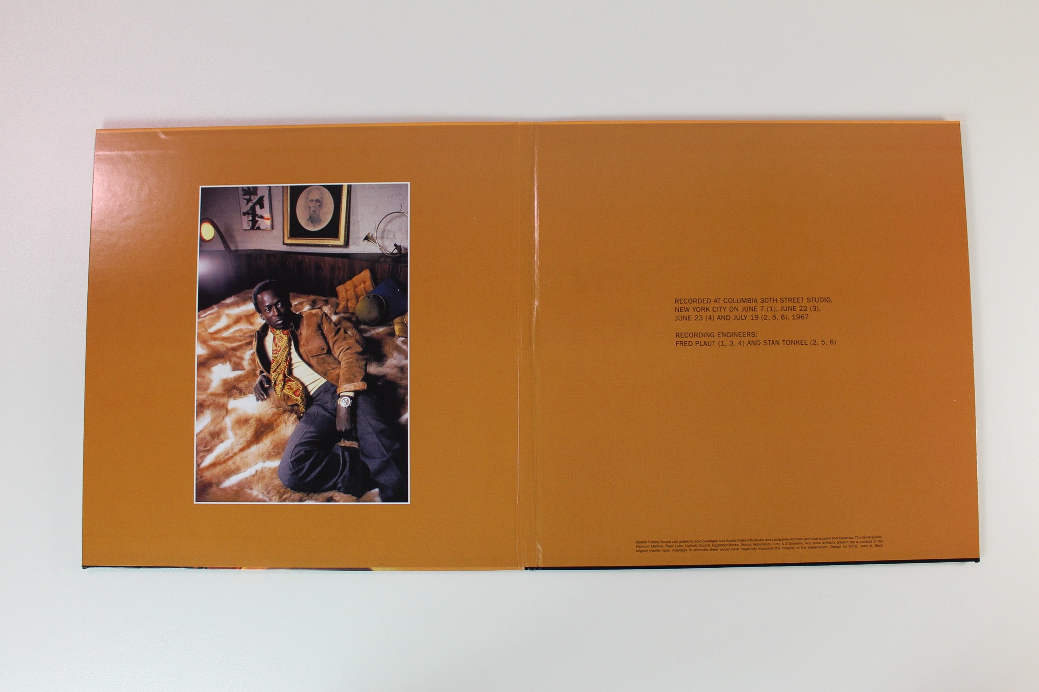 Miles Davis - Nefertiti on Mobile Fidelity Sound Lab Ltd Numbered 180 Gram Reissue
