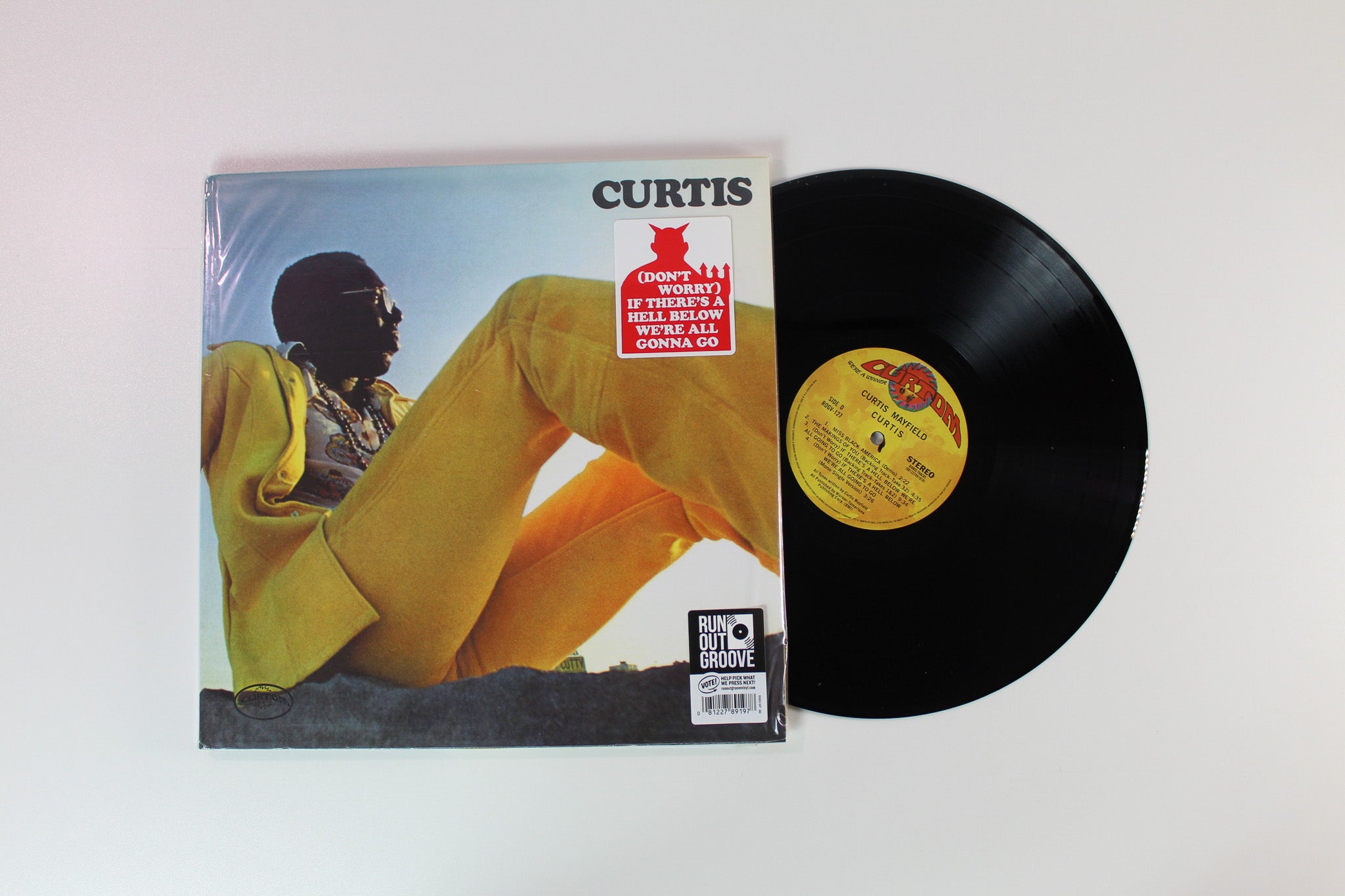 Curtis Mayfield - Curtis on Curtom Run Out Groove Ltd Reissue