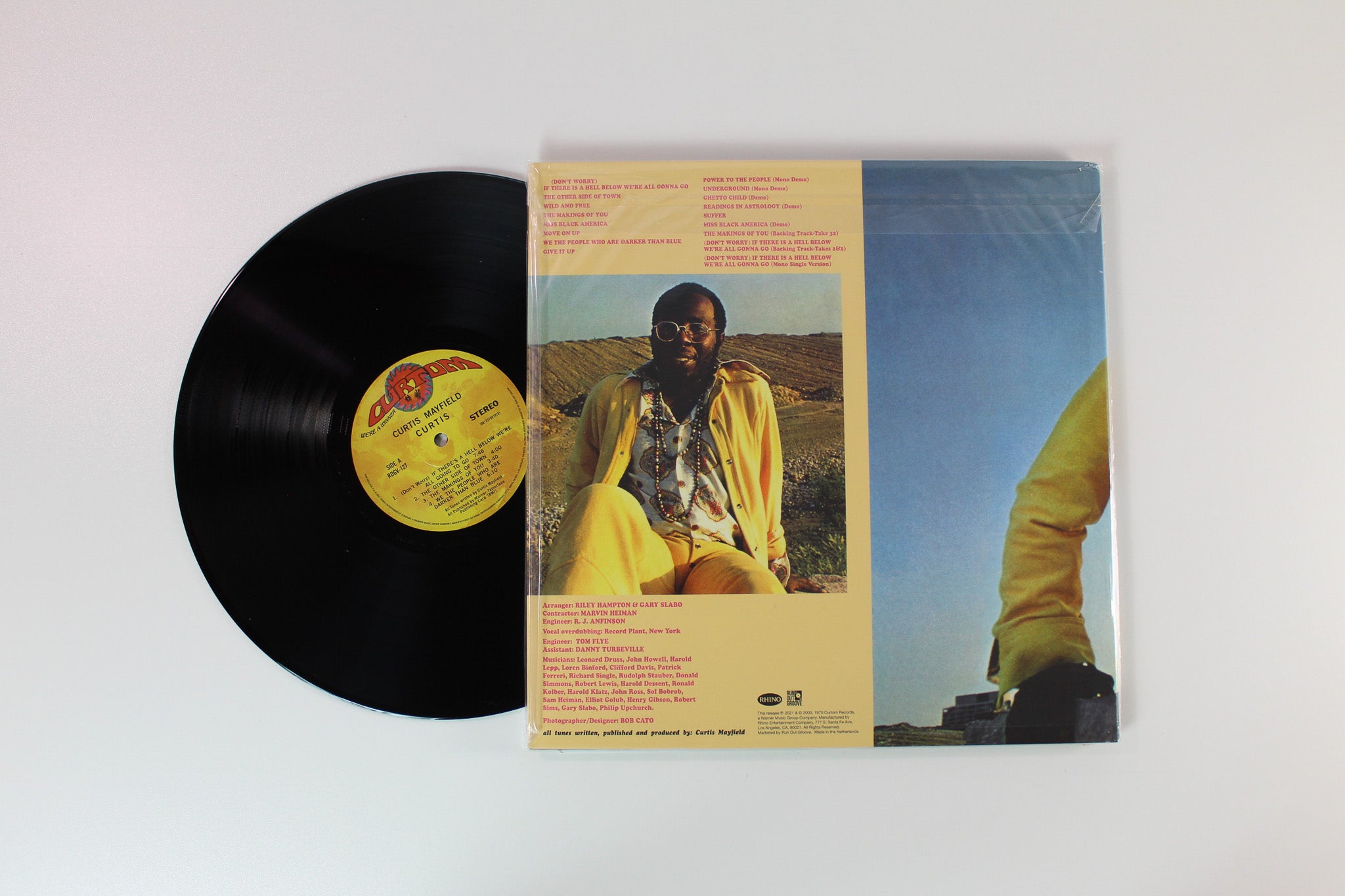 Curtis Mayfield - Curtis on Curtom Run Out Groove Ltd Reissue