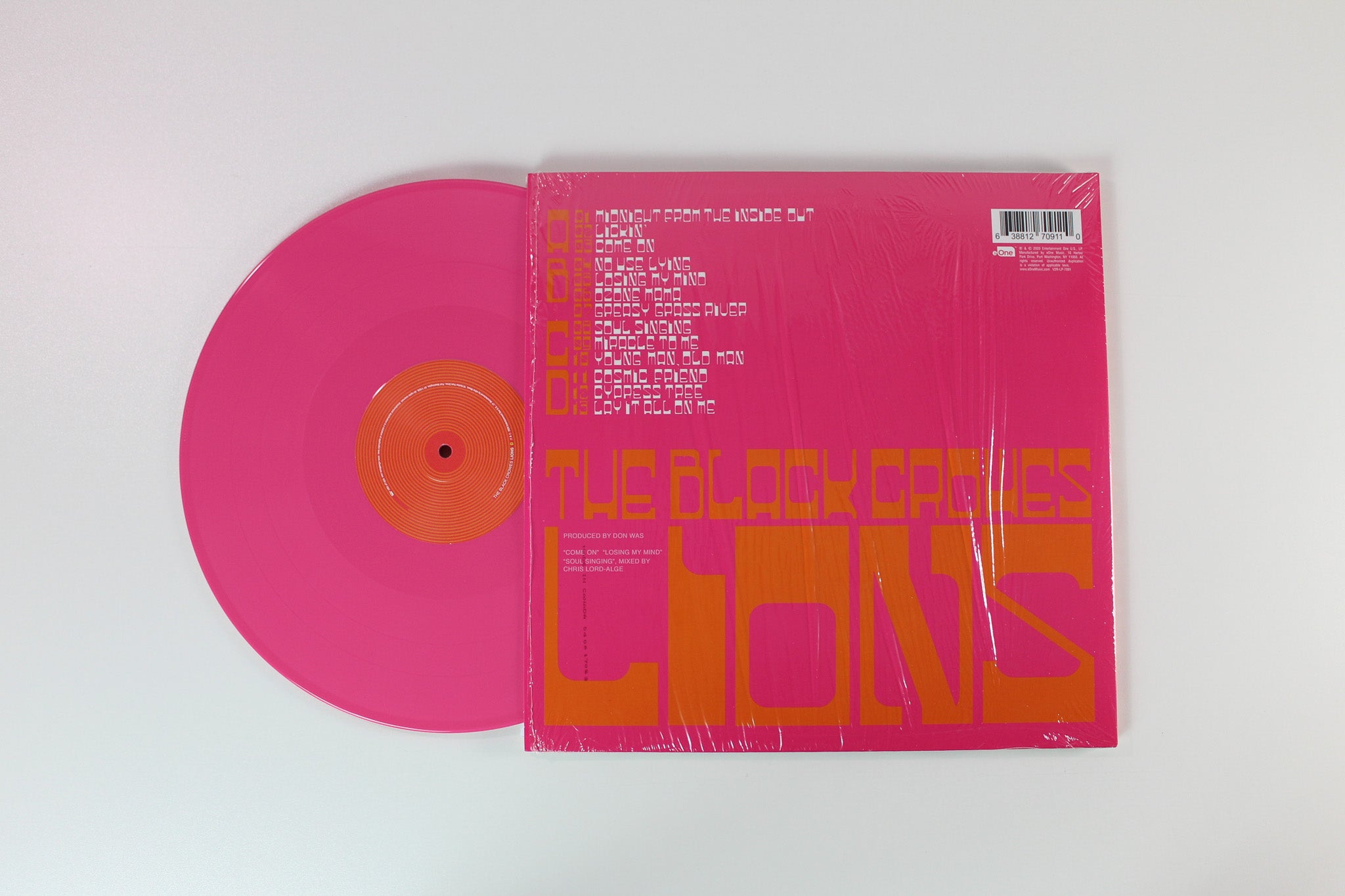 The Black Crowes - Lions on eOne RSd 2020 Ltd Pink Vinyl Reissue