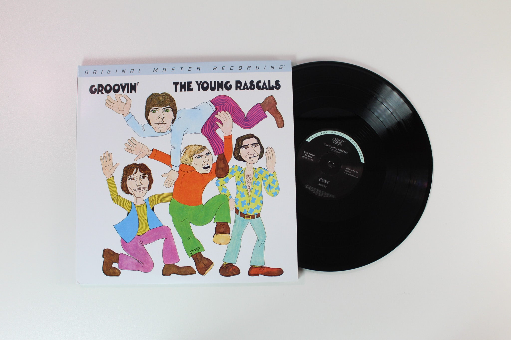 The Young Rascals - Groovin' on Mobile Fidelity Sound Lab Ltd Numbered 45 RPM 180 Gram Reissue