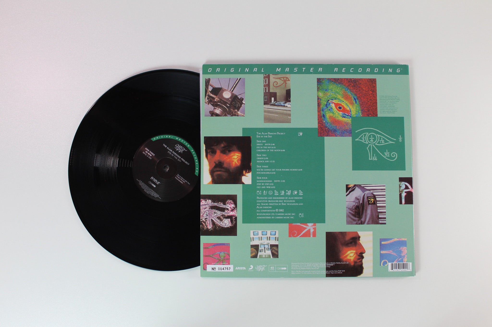 The Alan Parsons Project - Eye In The Sky on Mobile Fidelity Sound Lab Ltd Numbered 45 RPM 180 Gram Reissue