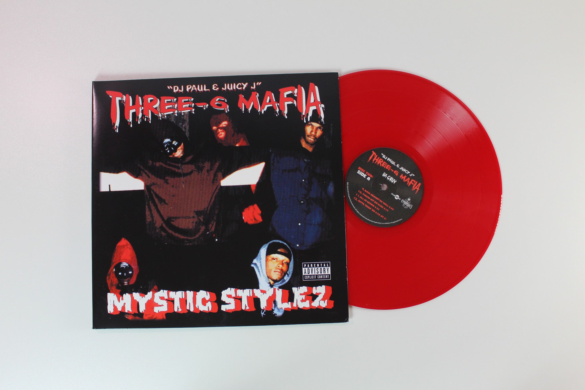 Three 6 Mafia - Mystic Stylez on Prophet Entertainment Red Opaque Reissue