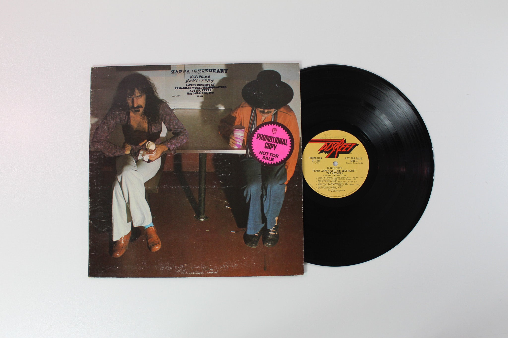 Frank Zappa - Bongo Fury on Discreet Promo