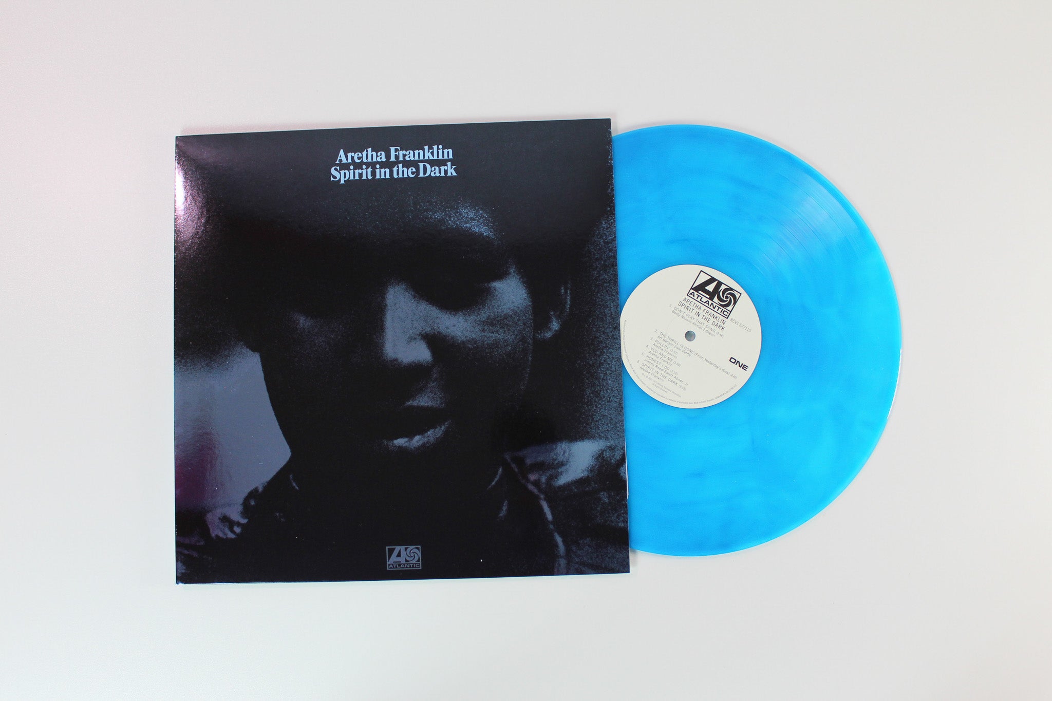 Aretha Franklin - Spirit In The Dark on Atlantic Vinyl Me Please Ltd Blue Galaxy Vinyl Reissue