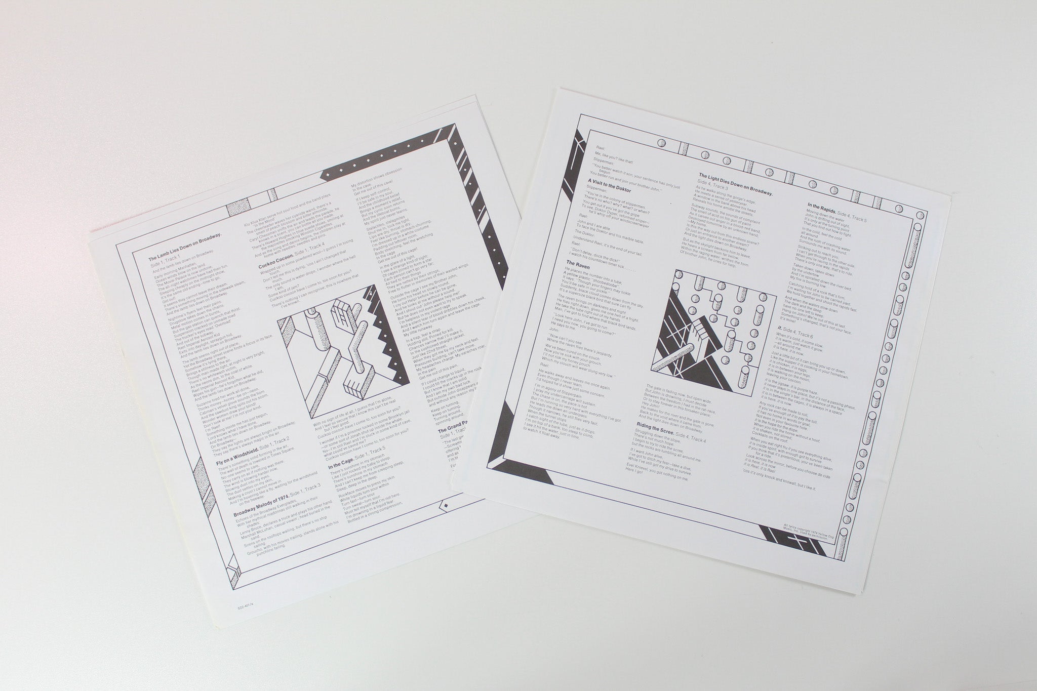 Genesis - The Lamb Lies Down On Broadway on Atco Classic Records 180 Gram Reissue