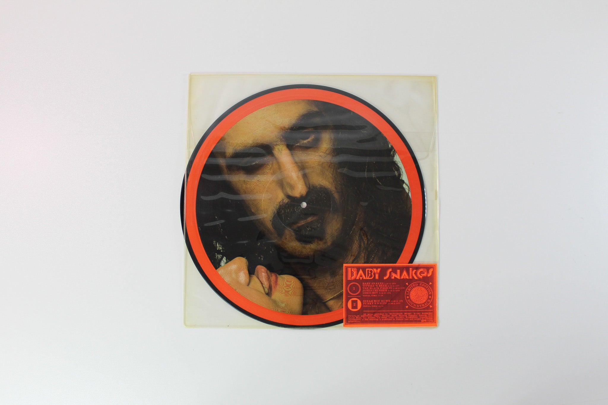 Frank Zappa - Baby Snakes on Barking Pumpkin Picture Disc