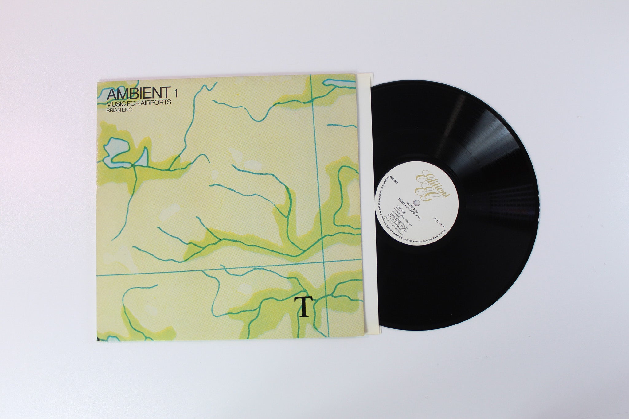 Brian Eno - Ambient 1 (Music For Airports) on Editions EG Reissue