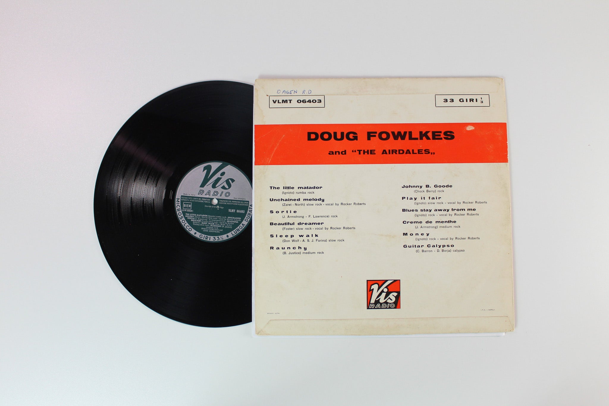 Doug Fowlkes And The Airdales - Doug Fowlkes And "The Airdales" on VIS Radio