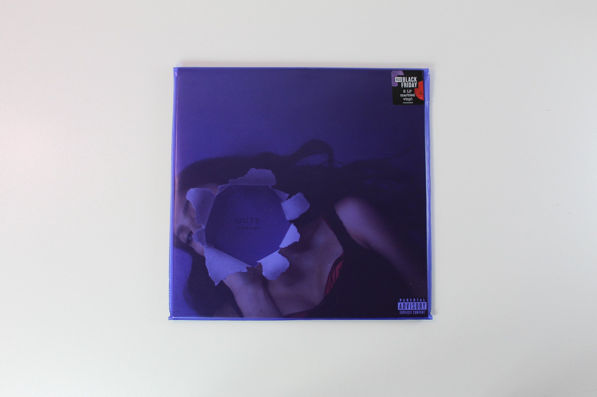 Olivia Rodrigo - Guts (Spilled) on Geffen RSD BF 2024 Ltd Red / Purple Marbled Reissue