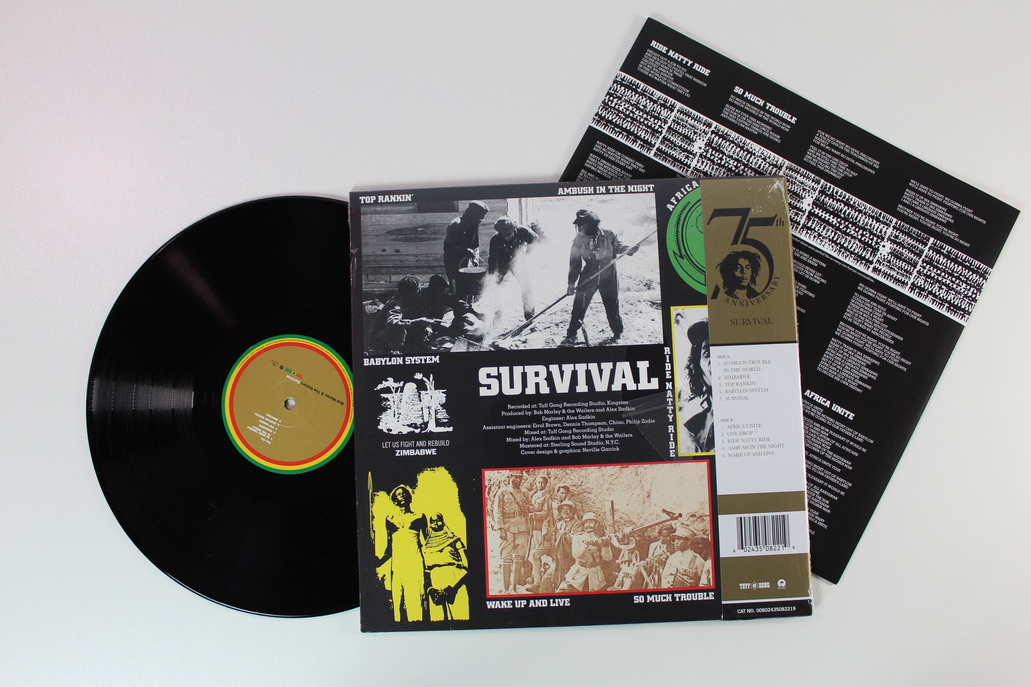 Bob Marley & The Wailers - Survival on Tuff Gong Island Half Speed Mastered Reissue