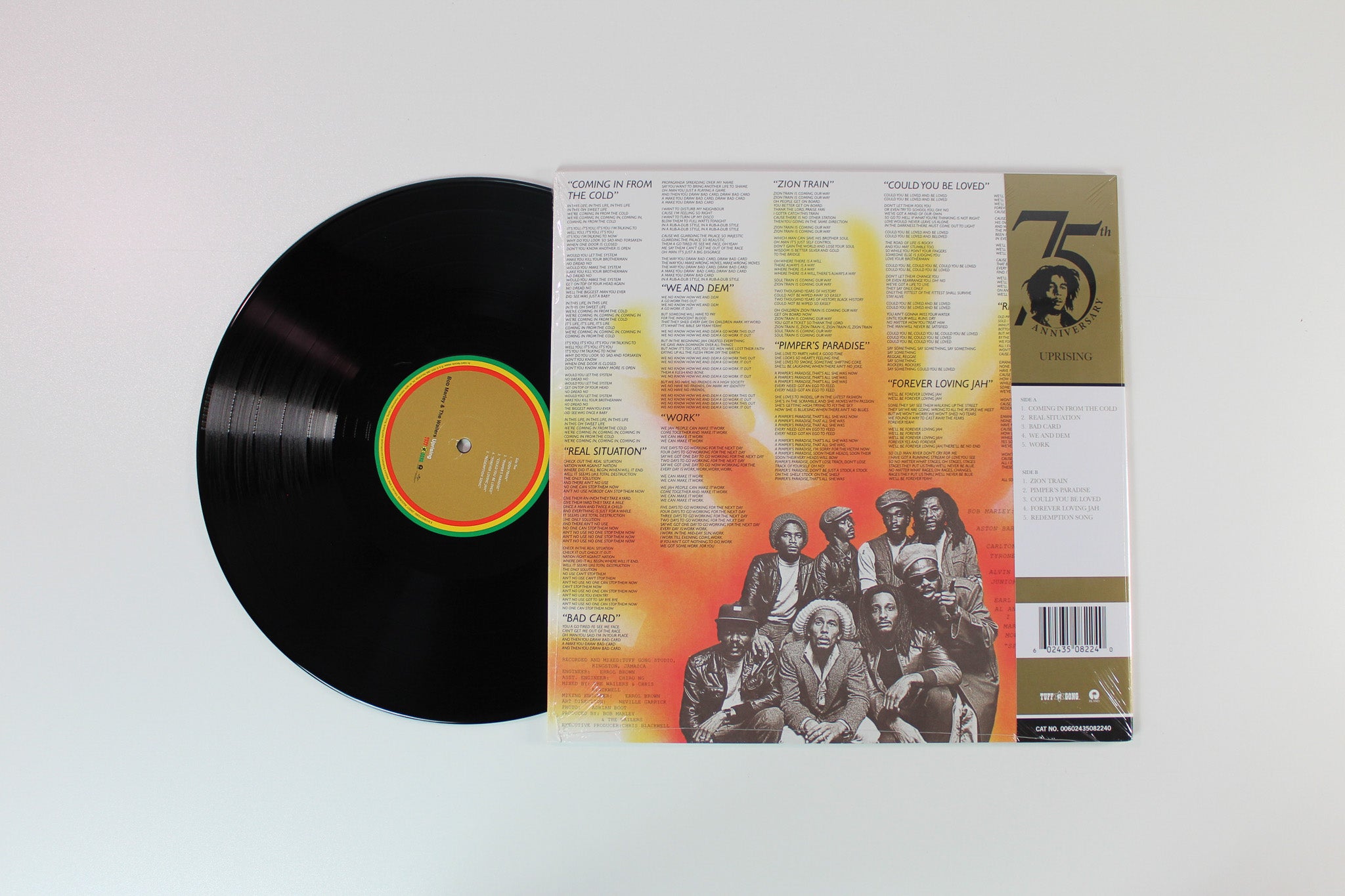 Bob Marley & The Wailers - Uprising on Tuff Gong Half Speed Mastered Reissue