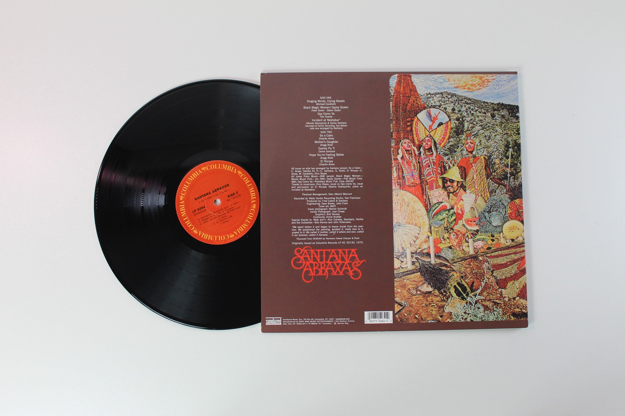 Santana - Abraxas on Columbia Sundazed Reissue