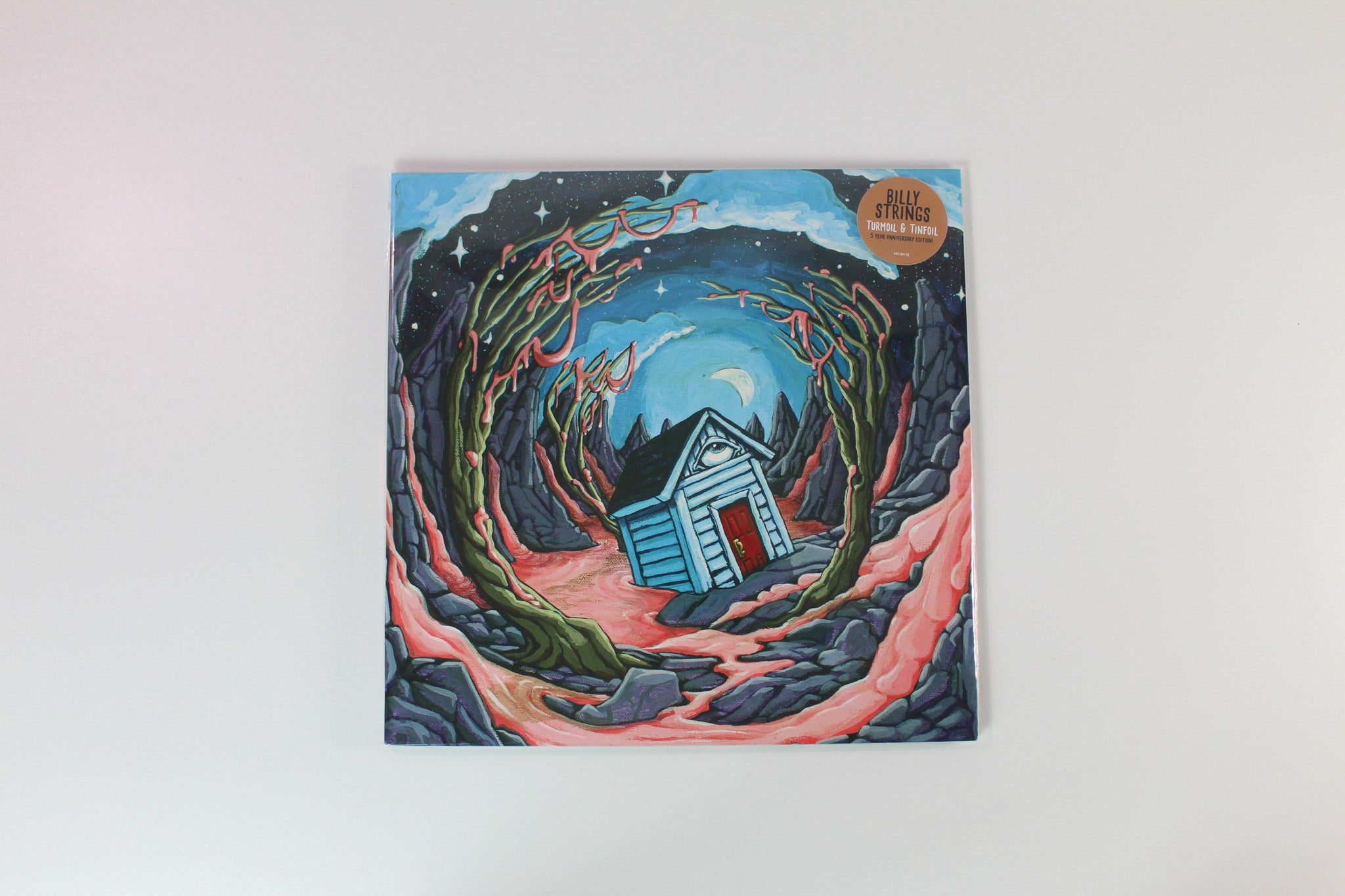 Billy Strings - Turmoil & Tinfoil on Apostol Ltd Blue Seafoam Reissue