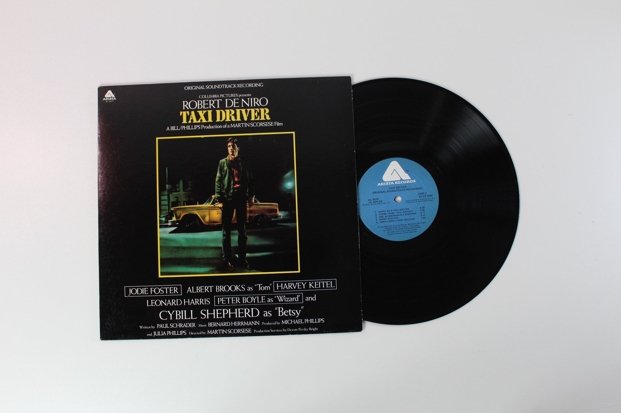 Bernard Herrmann - Taxi Driver - Original Soundtrack Recording on Arista