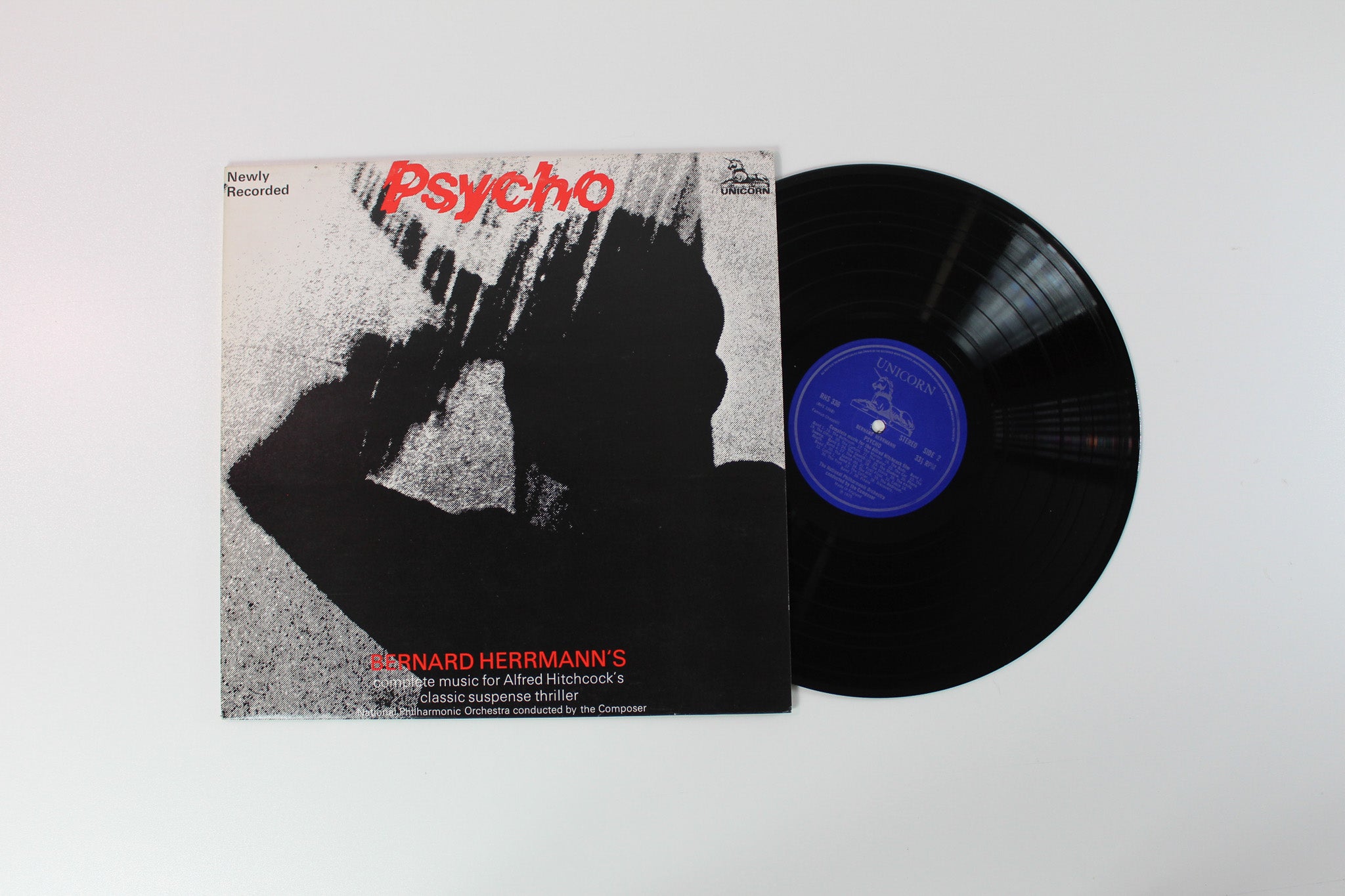 Bernard Herrmann - Psycho on Unicorn Records UK Pressing