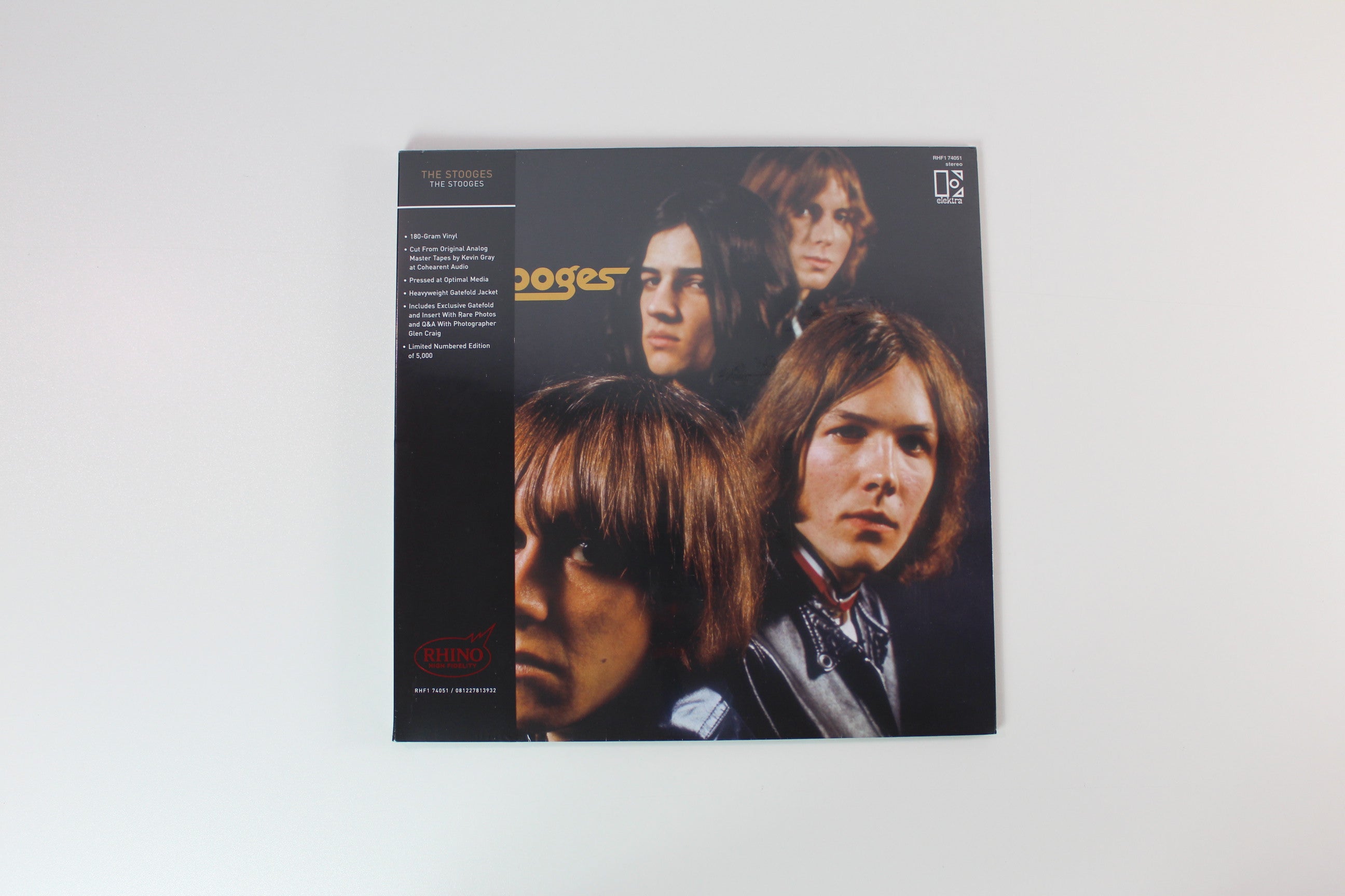 The Stooges - The Stooges on Elektra Rhino Ltd Numbered 180 Gram Reissue Sealed